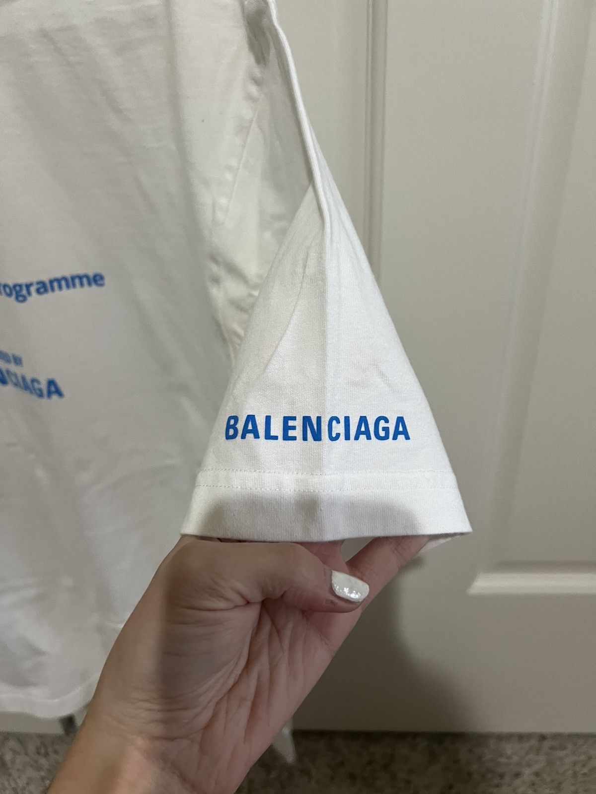 Balenciaga Balenciaga World Food Programme Tshirt Size US S / EU 44-46 / 1 - 5 Thumbnail