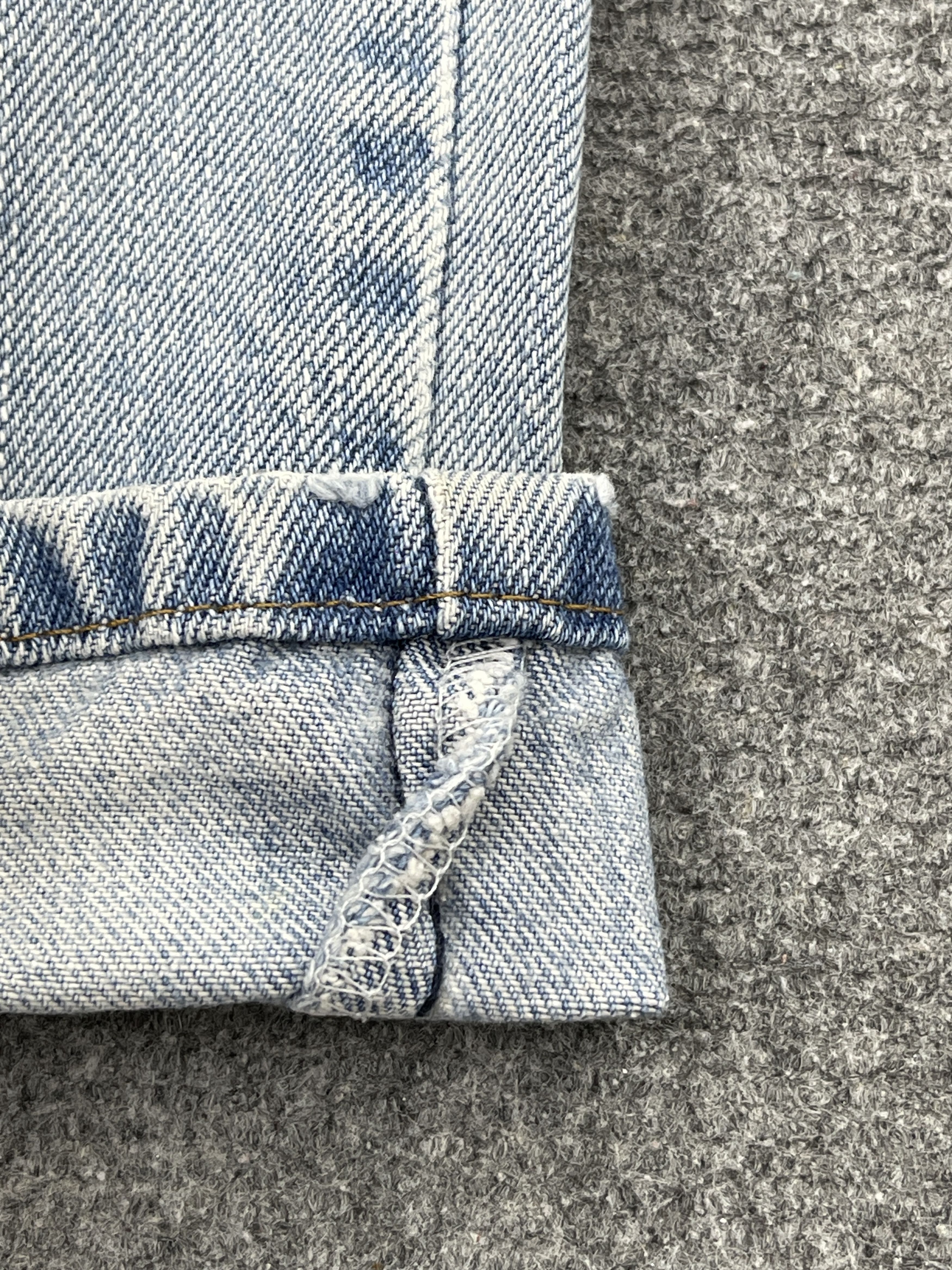 Levi's × Vintage Vintage Levis 505 Lightwash Jeans DP2490 Size US 36 / EU 52 - 10 Thumbnail