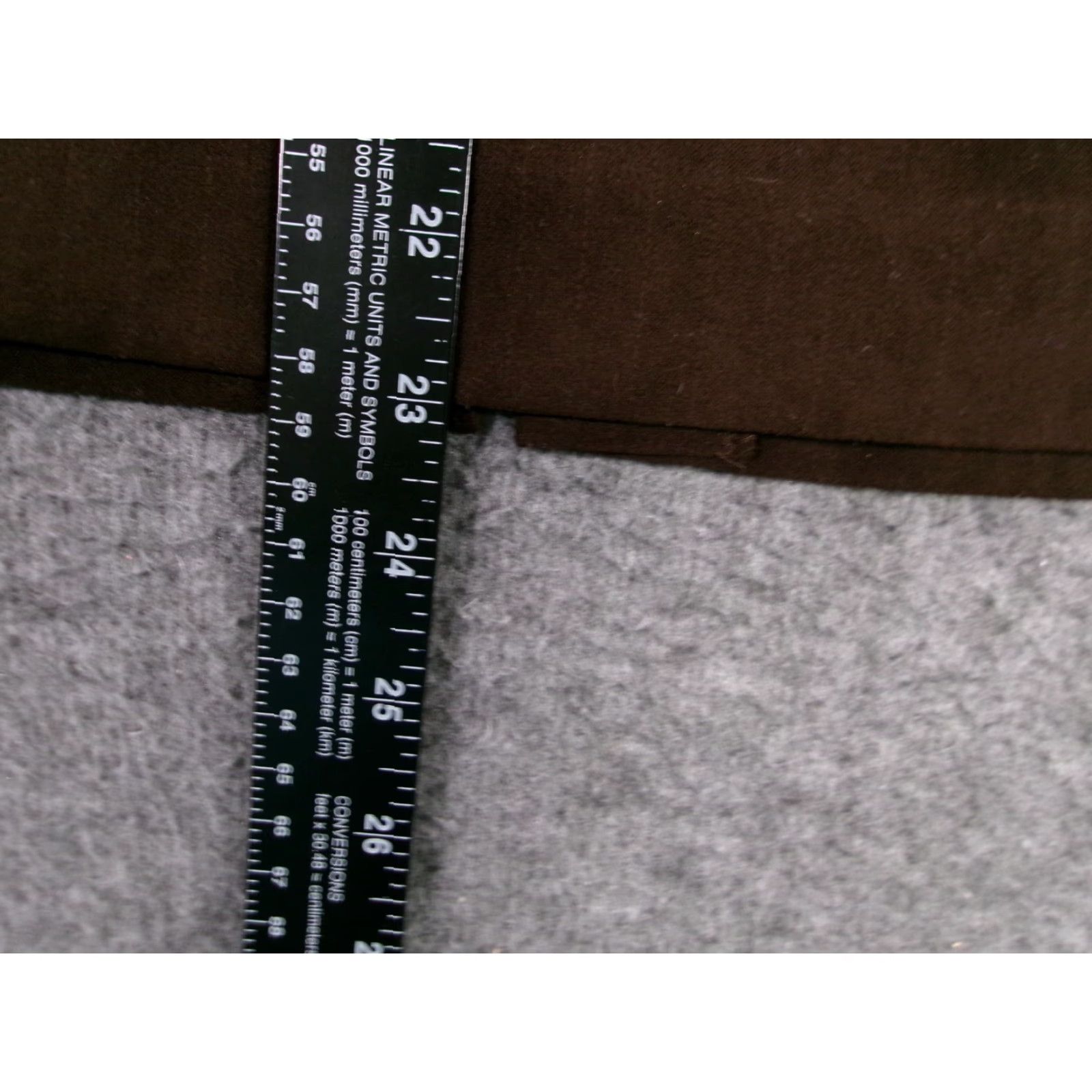 Vintage Vintage Karin Stevens Skirt Women 8 Brown Professional Office Capsule 80s Size 30" / US 8 / IT 44 - 4 Thumbnail