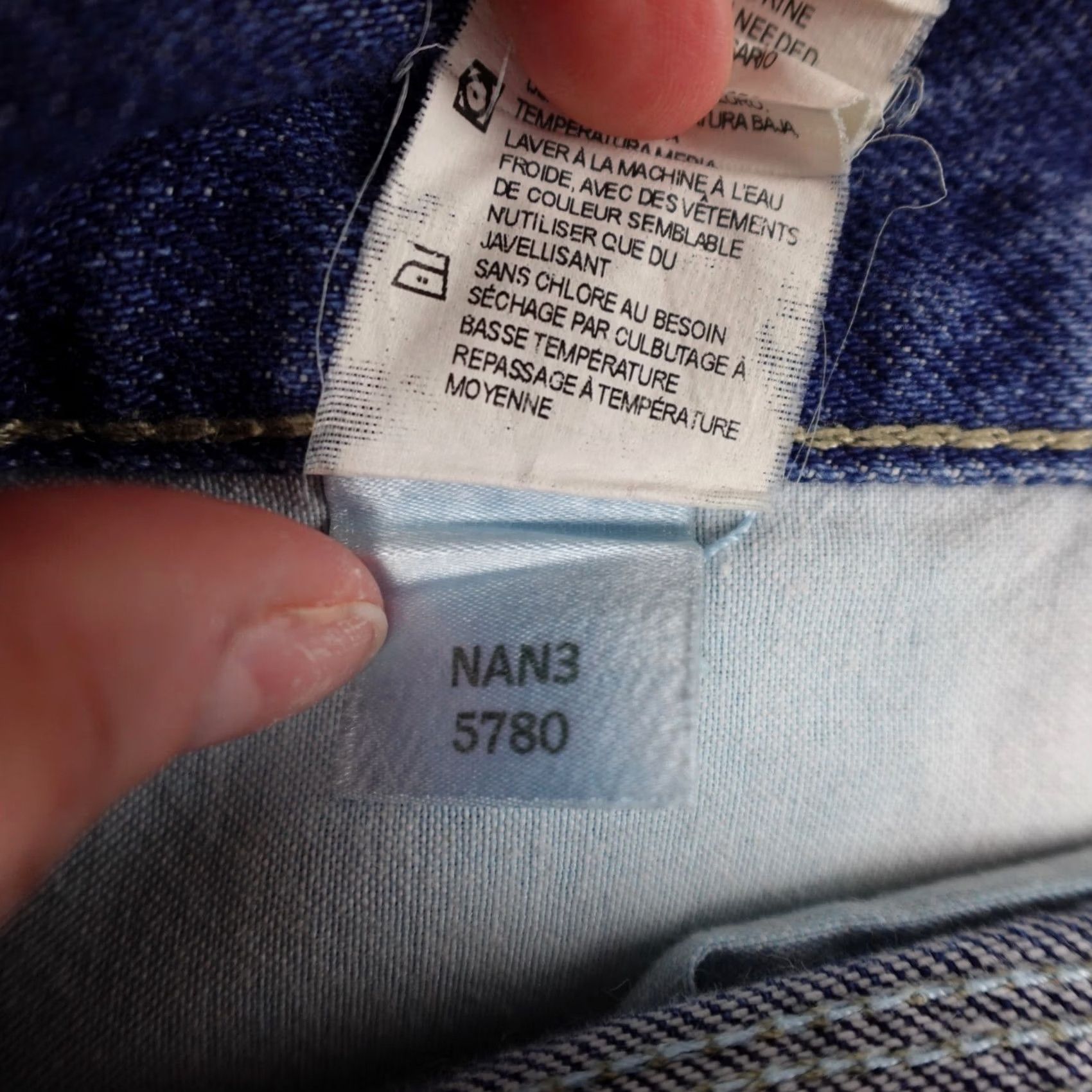 Dickies VINTAGE Dickies Jeans Mens 38 Blue 38x32 Denim Carpenter Dark Wash Work Wear Size US 38 / EU 54 - 4 Thumbnail