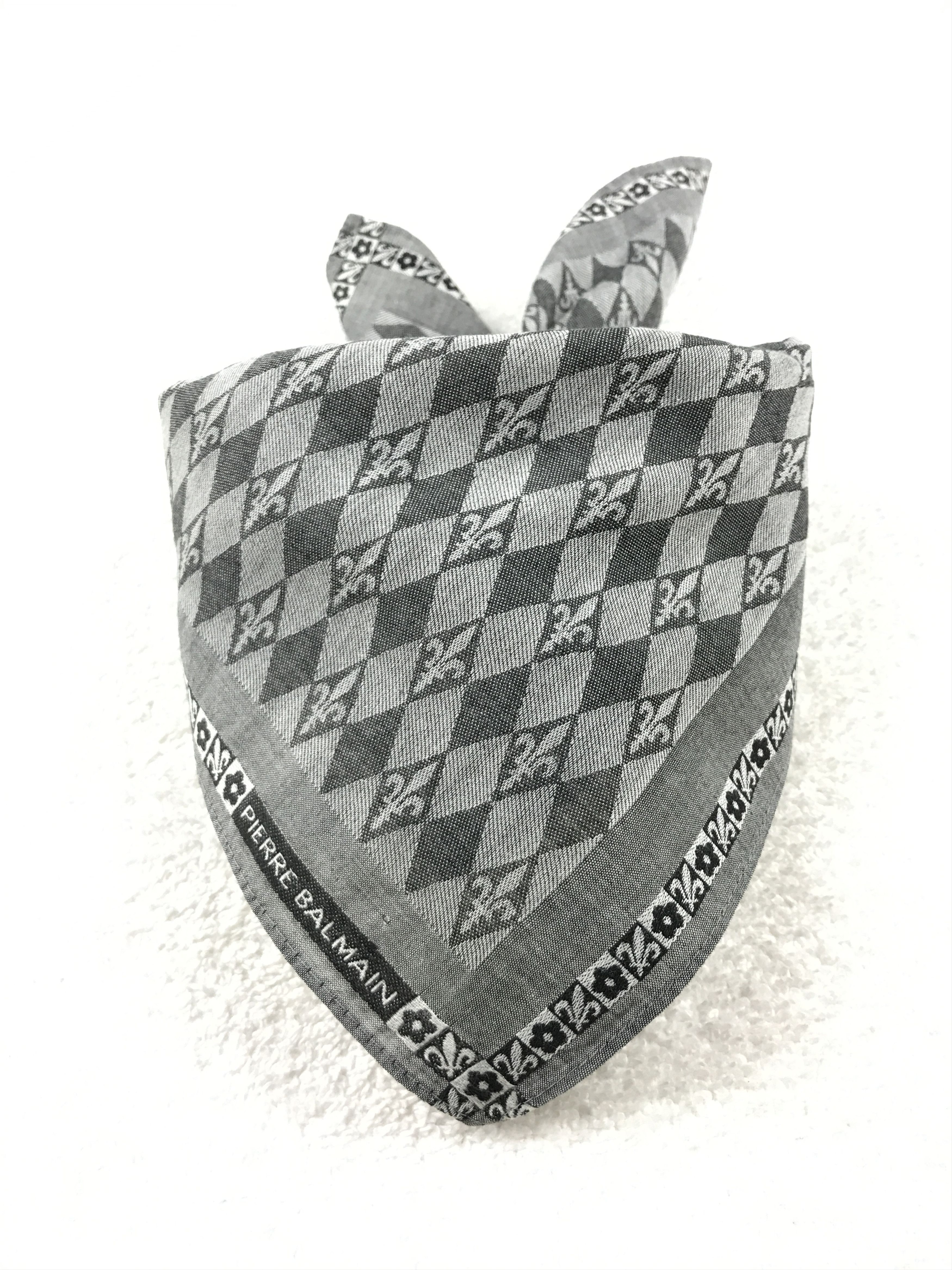 Designer × Pierre Balmain × Vintage Pierre Balmain Embroidery Bandana Neckerchief Handkerchief Size ONE SIZE - 3 Thumbnail