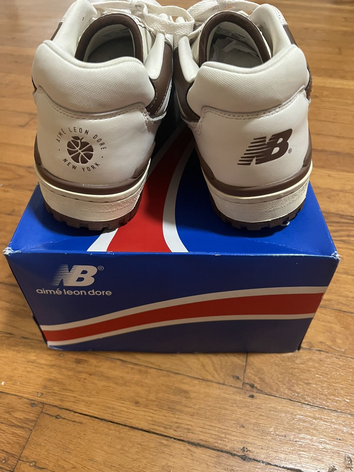 Aime Leon Dore × New Balance Aime Leon Dore X New Balance 550 Brown Size US 12 / EU 45 - 3 Thumbnail