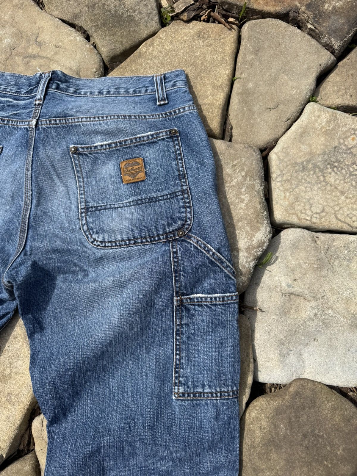 Carhartt Vintage Carhartt Carpenter Distressed Pants Size US 32 / EU 48 - 6 Thumbnail