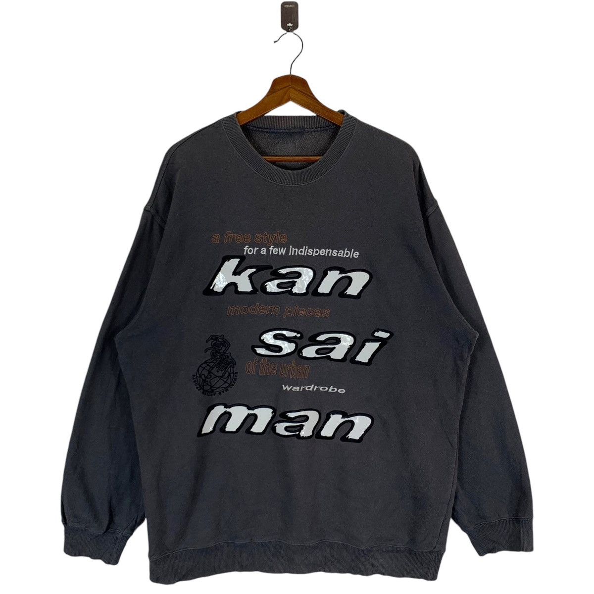 Japanese Brand × Kansai Yamamoto VINTAGE KANSAI MAN YAMAMOTO JAPANESE BRAND SWEATSHIRT Size US L / EU 52-54 / 3 - 1 Thumbnail
