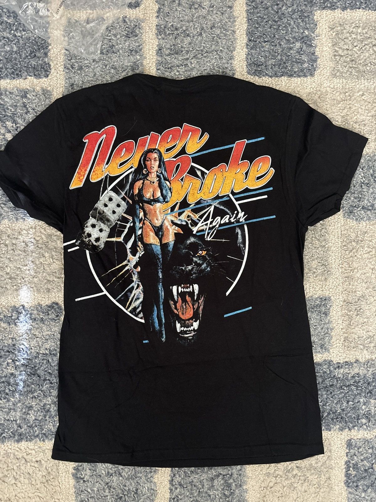 NBA × Vintage Never Broke Again Tee Size US M / EU 48-50 / 2 - 1 Thumbnail
