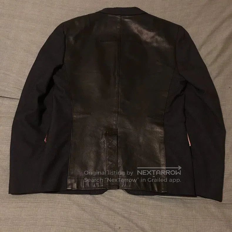 Junya Watanabe Comme des Garcons Leather Panel Blazer. Size US L / EU 52-54 / 3 - 2 Thumbnail