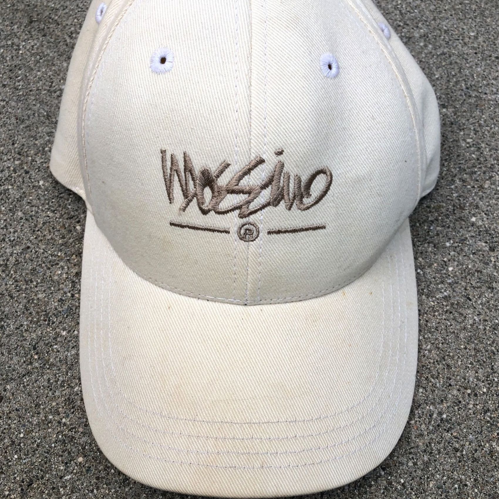Mossimo VINTAGE Mossimo Baseball Hat One Size Beige Cap Embroidered Mens Y2K VTG Fitted Size ONE SIZE - 2 Thumbnail