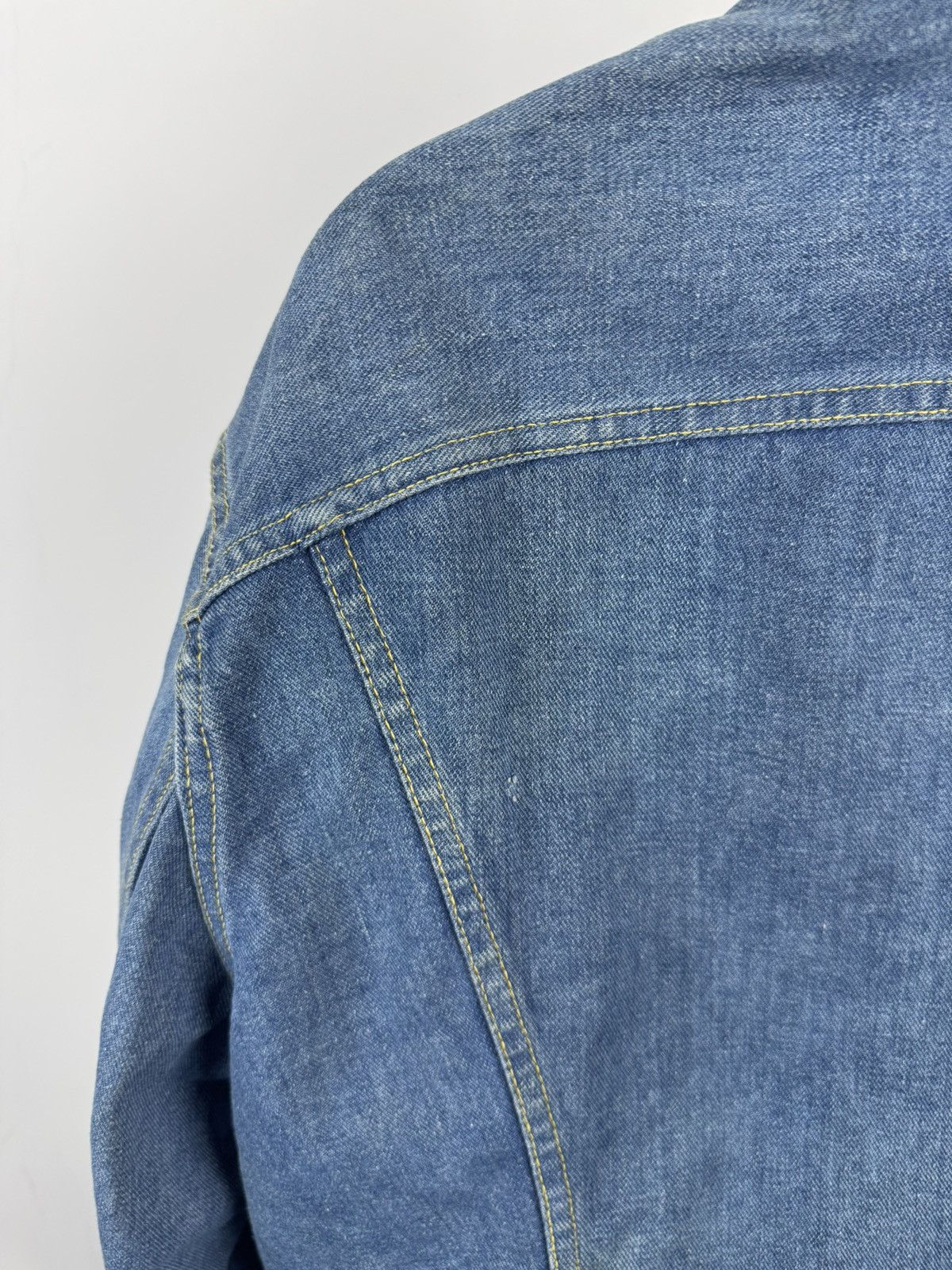 Lee Vintage Lee Made in USA Sanforized Denim Trucker Jacket Size US L / EU 52-54 / 3 - 8 Thumbnail