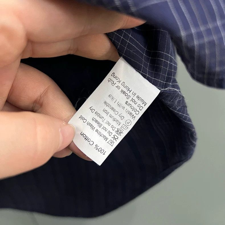 Givenchy Givenchy Plaid Embroidery Logo Shirt Size US XS / EU 42 / 0 - 5 Thumbnail