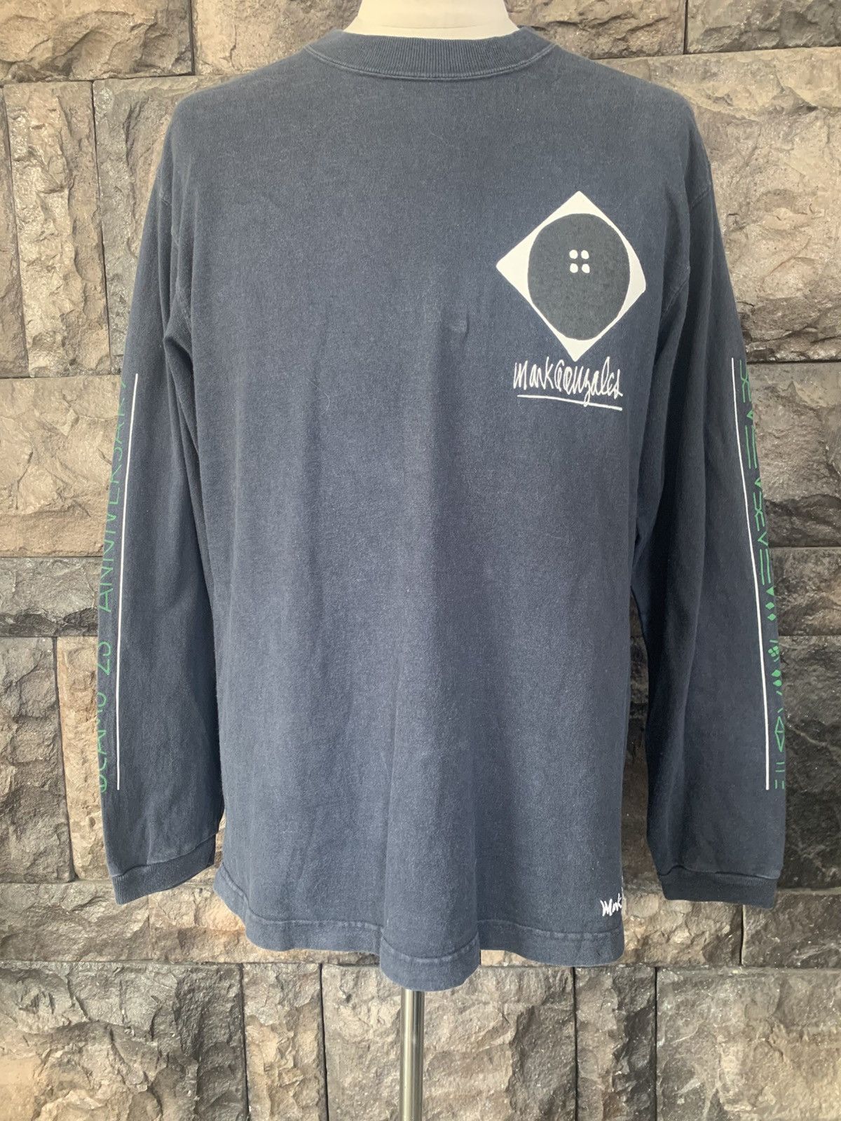 Vintage Vintage Mark Gonzales Skateboarder / Art T shirt Size US M / EU 48-50 / 2 - 1 Thumbnail
