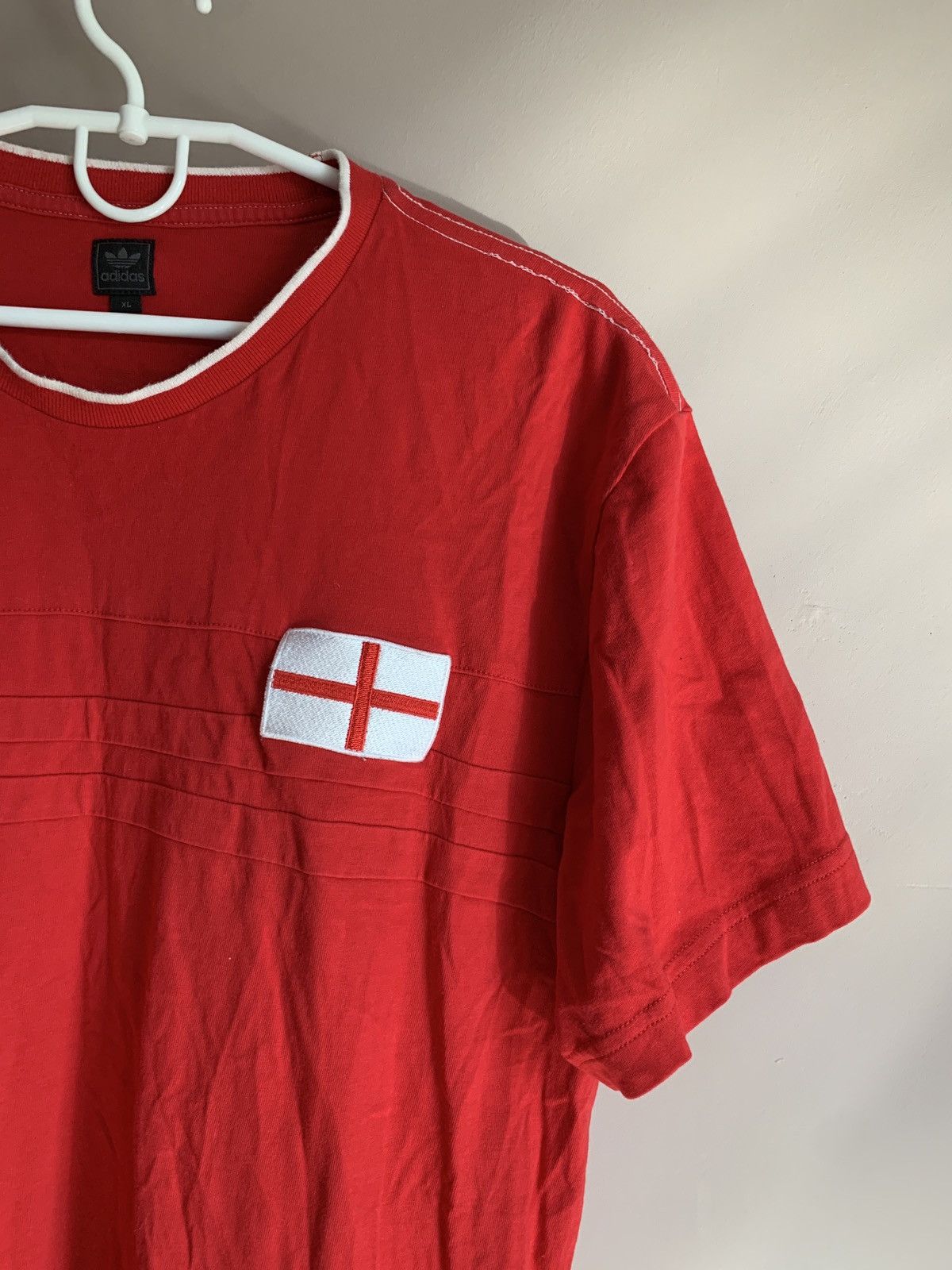 Vintage England World Cup Soccer Shirt Retro Adidas Originals Sz XL Size US XL / EU 56 / 4 - 4 Thumbnail