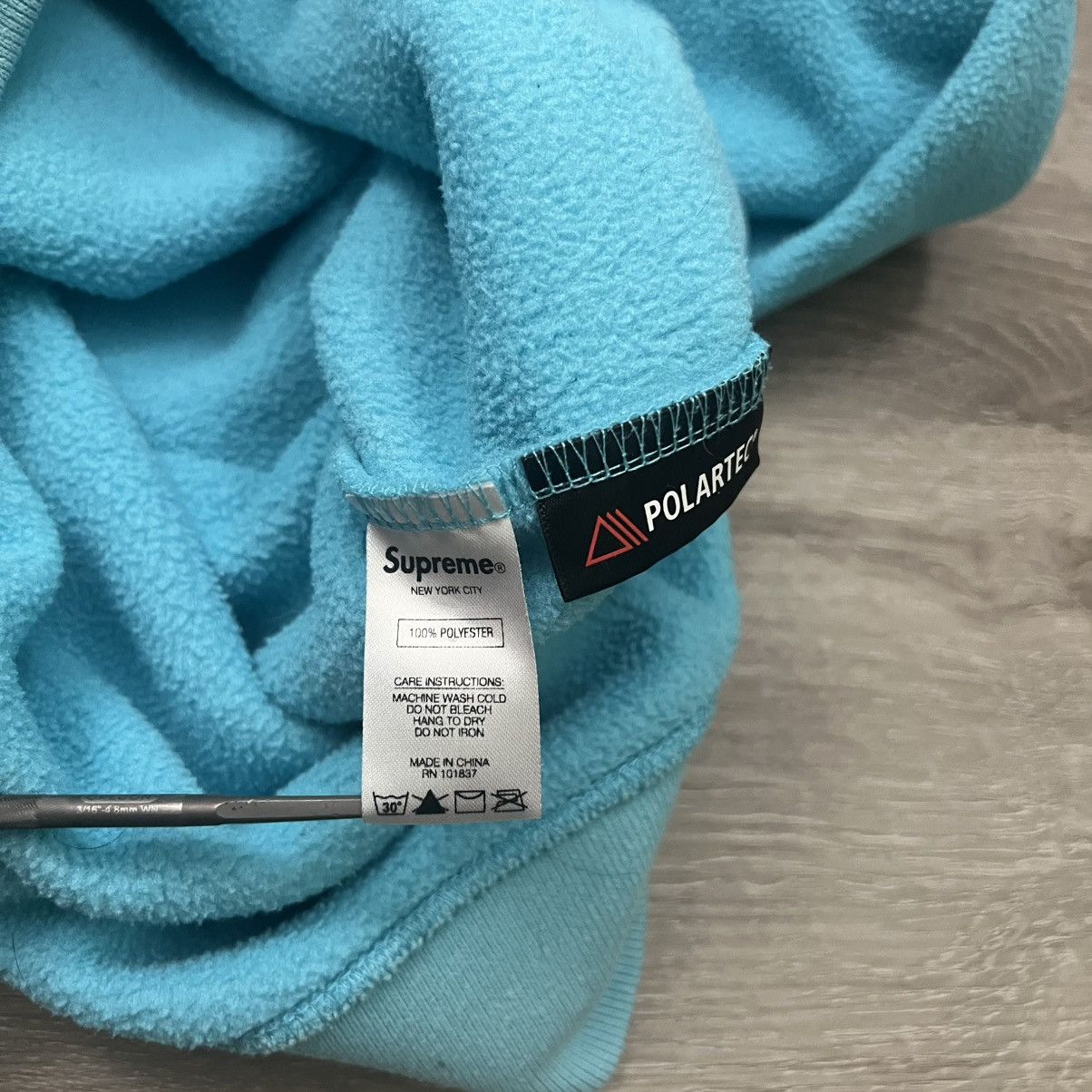 Supreme Supreme Polartec Logo Crewneck Size US M / EU 48-50 / 2 - 8 Thumbnail