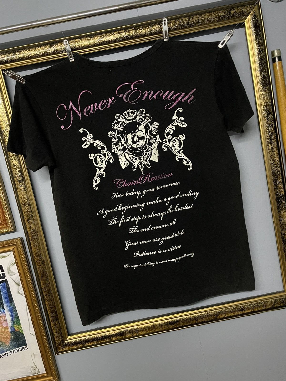 Designer × Japanese Brand × Vintage Vintage 1990s Japan Designer Defective Struct Art Punk Tee Size US S / EU 44-46 / 1 - 7 Thumbnail