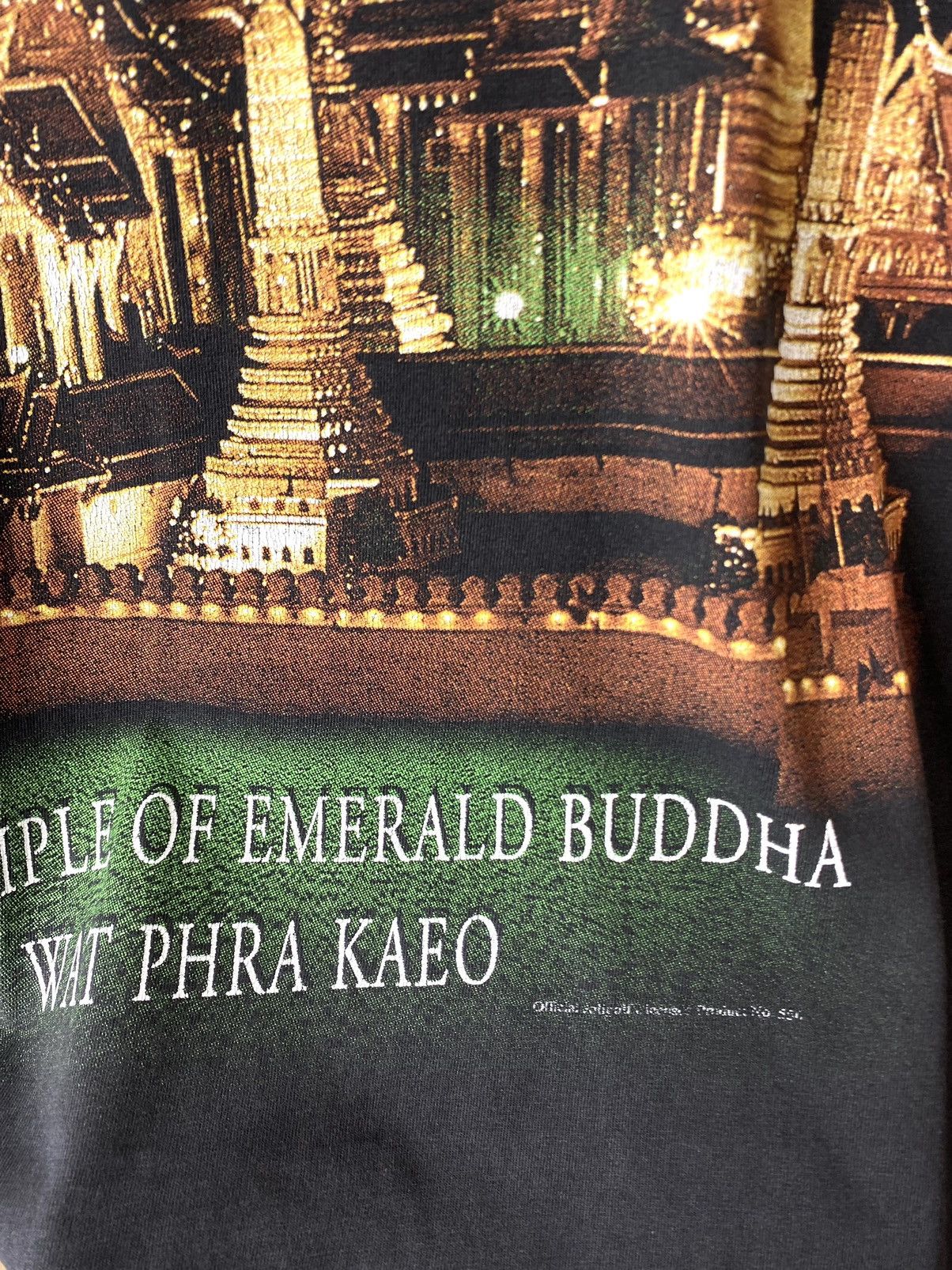 Band Tees Vintage Temple Of Emerald Buddha T Shirt Size US XL / EU 56 / 4 - 5 Thumbnail