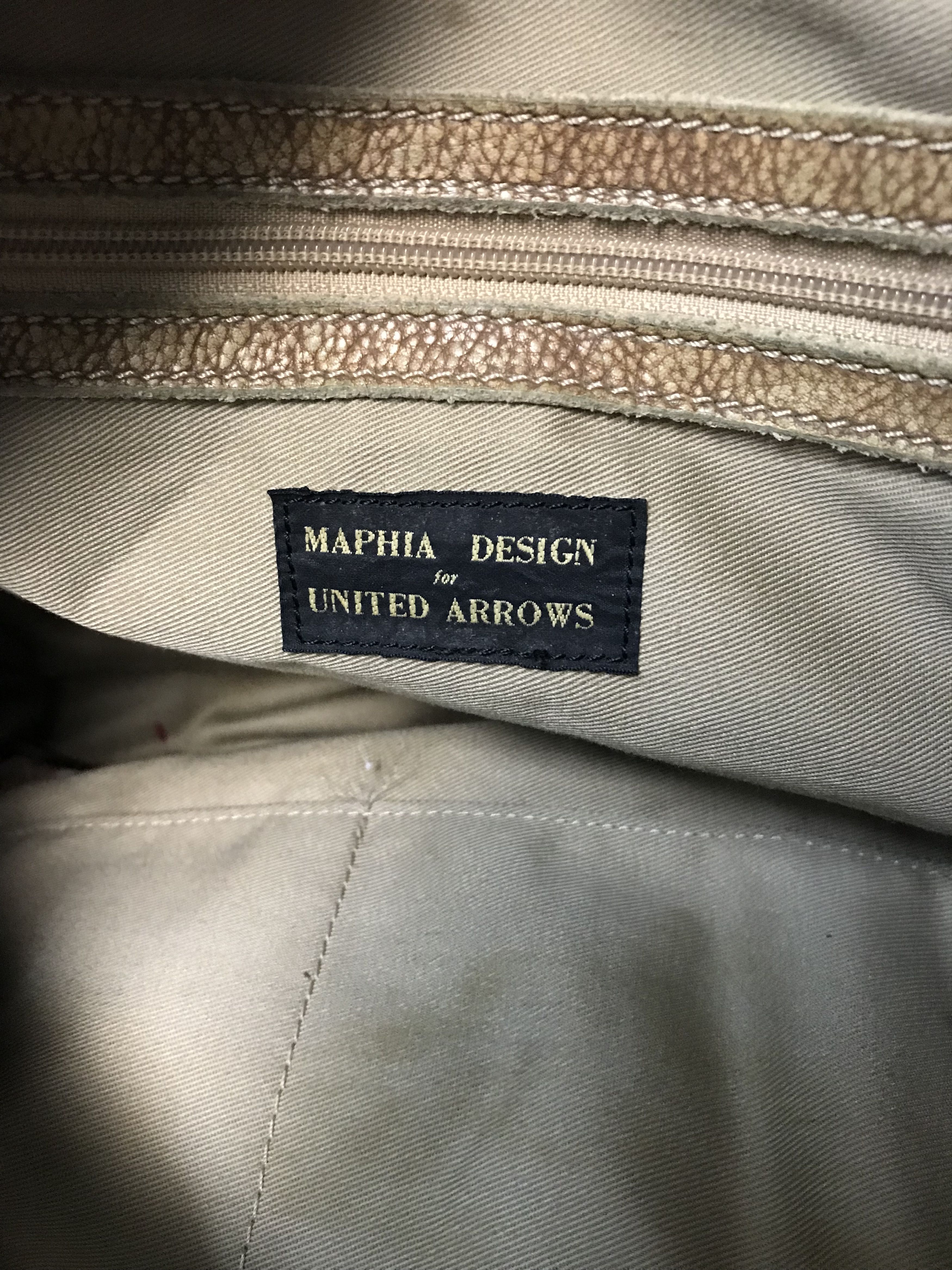 Leather × United Arrows Maphia Design United Arrow Leather Brown Bag Size ONE SIZE - 10 Thumbnail