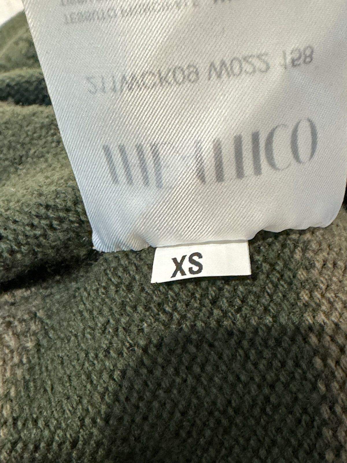 The Attico The Attico V - neck Striped Wool Oversized Cardigan Size XS / US 0-2 / IT 36-38 - 8 Thumbnail