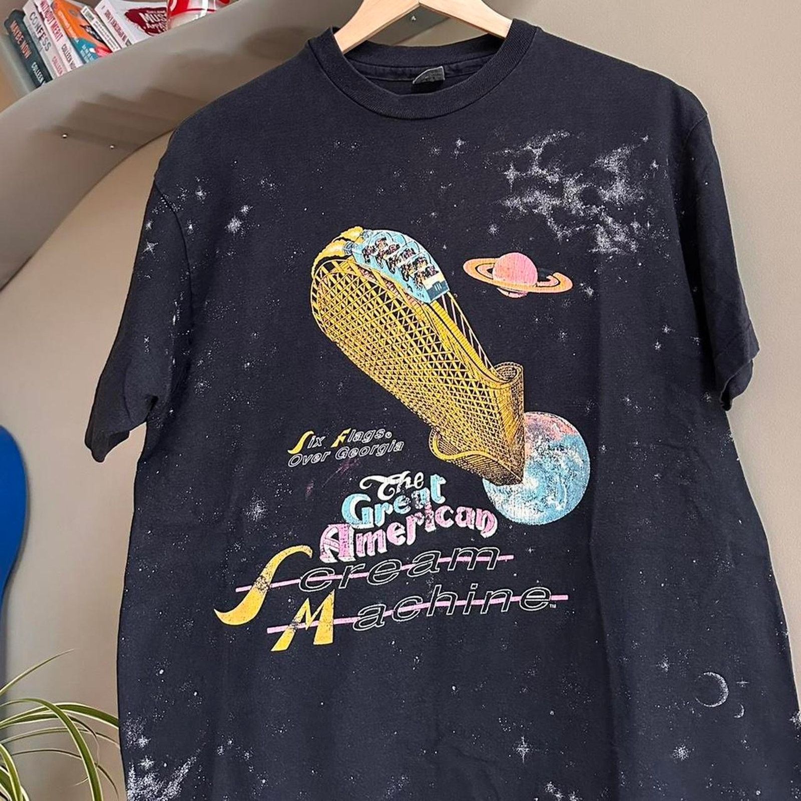 Disney × Vintage Vintage Six Flags Shirt Size US L / EU 52-54 / 3 - 2 Thumbnail