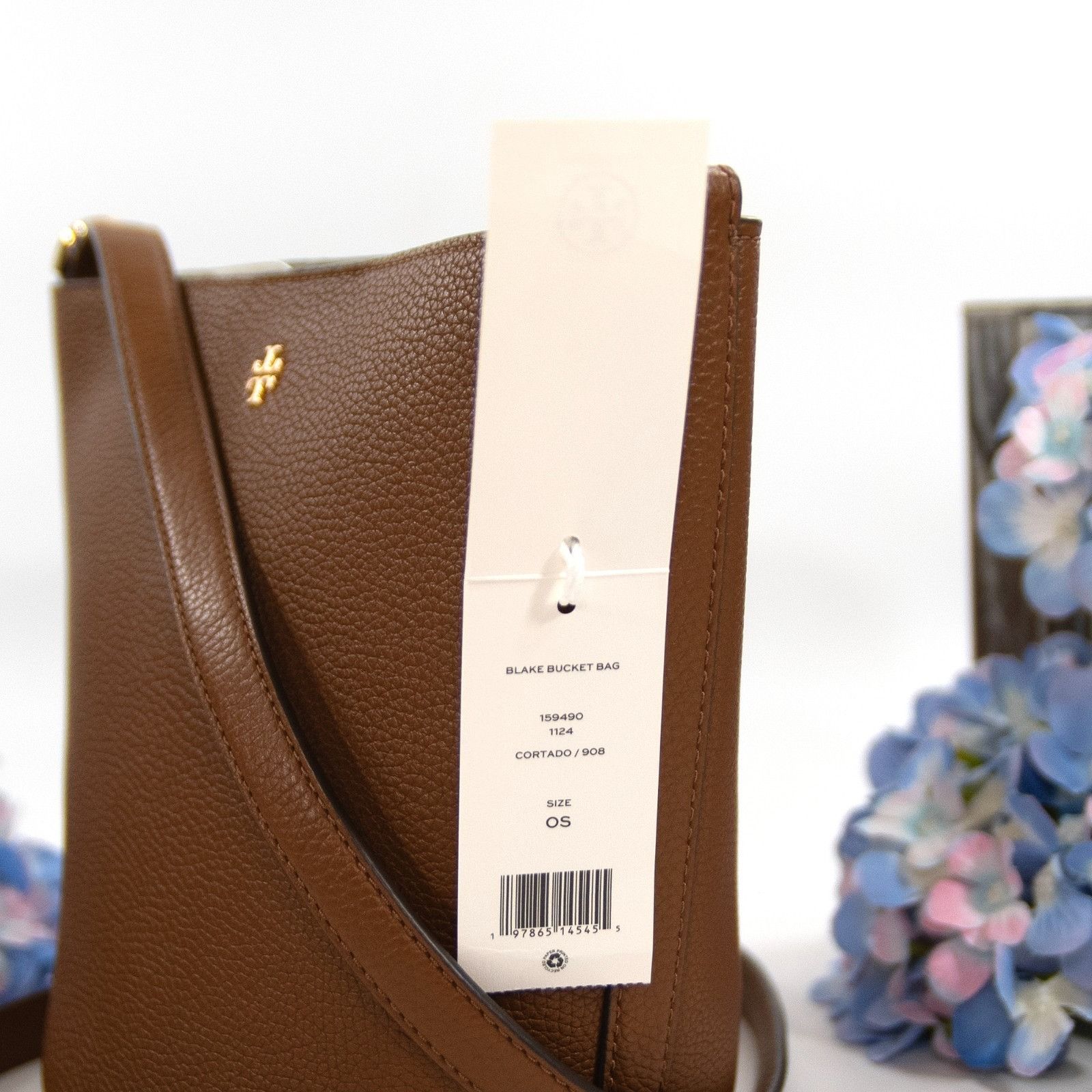 Tory Burch Tory Burch Cortado Pebbled Leather Blake Bucket Crossbody Sh Size ONE SIZE - 3 Thumbnail
