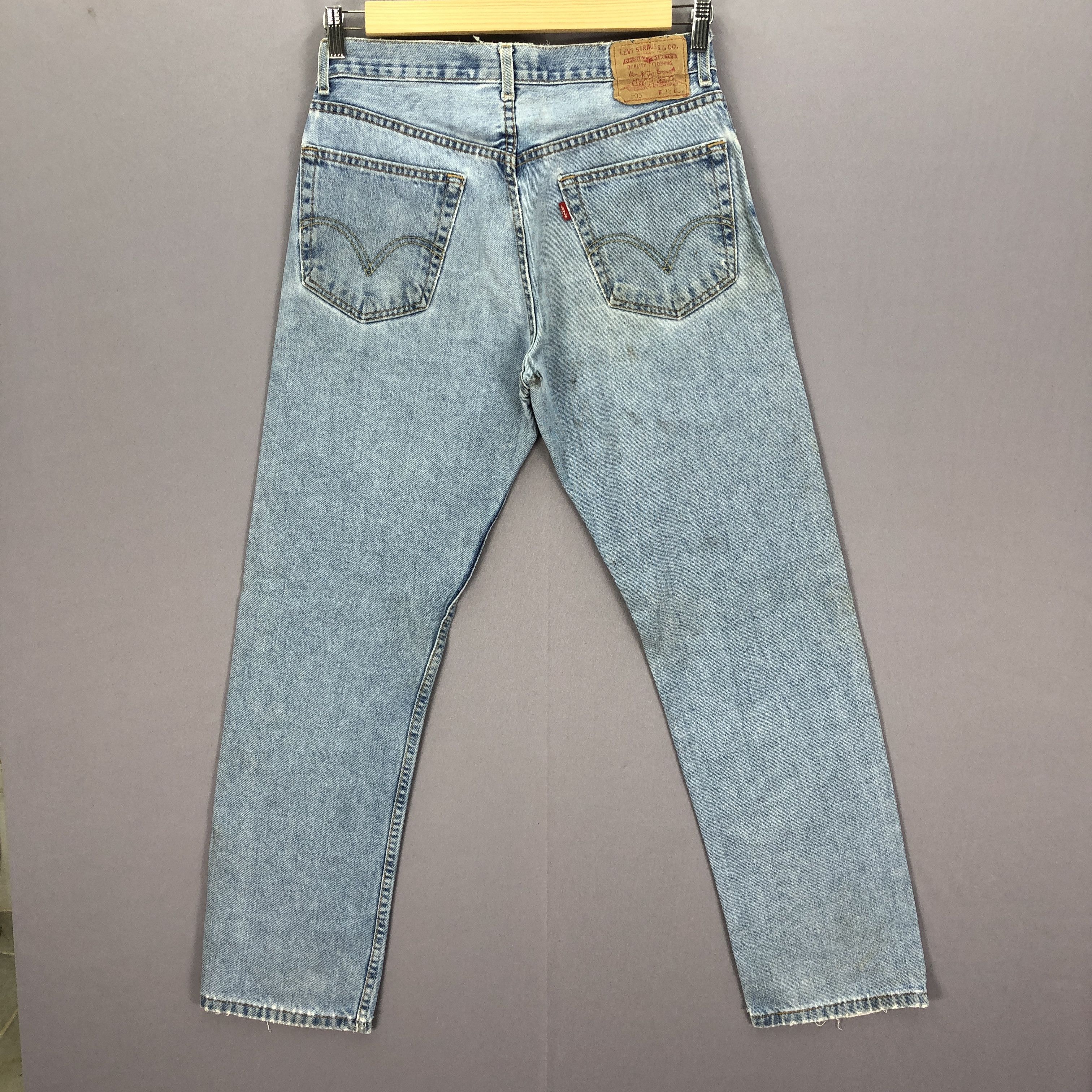 Levi's Vintage Levis Light Wash Jeans Levi's 505 Sun Faded Denim Size US 30 / EU 46 - 2 Thumbnail