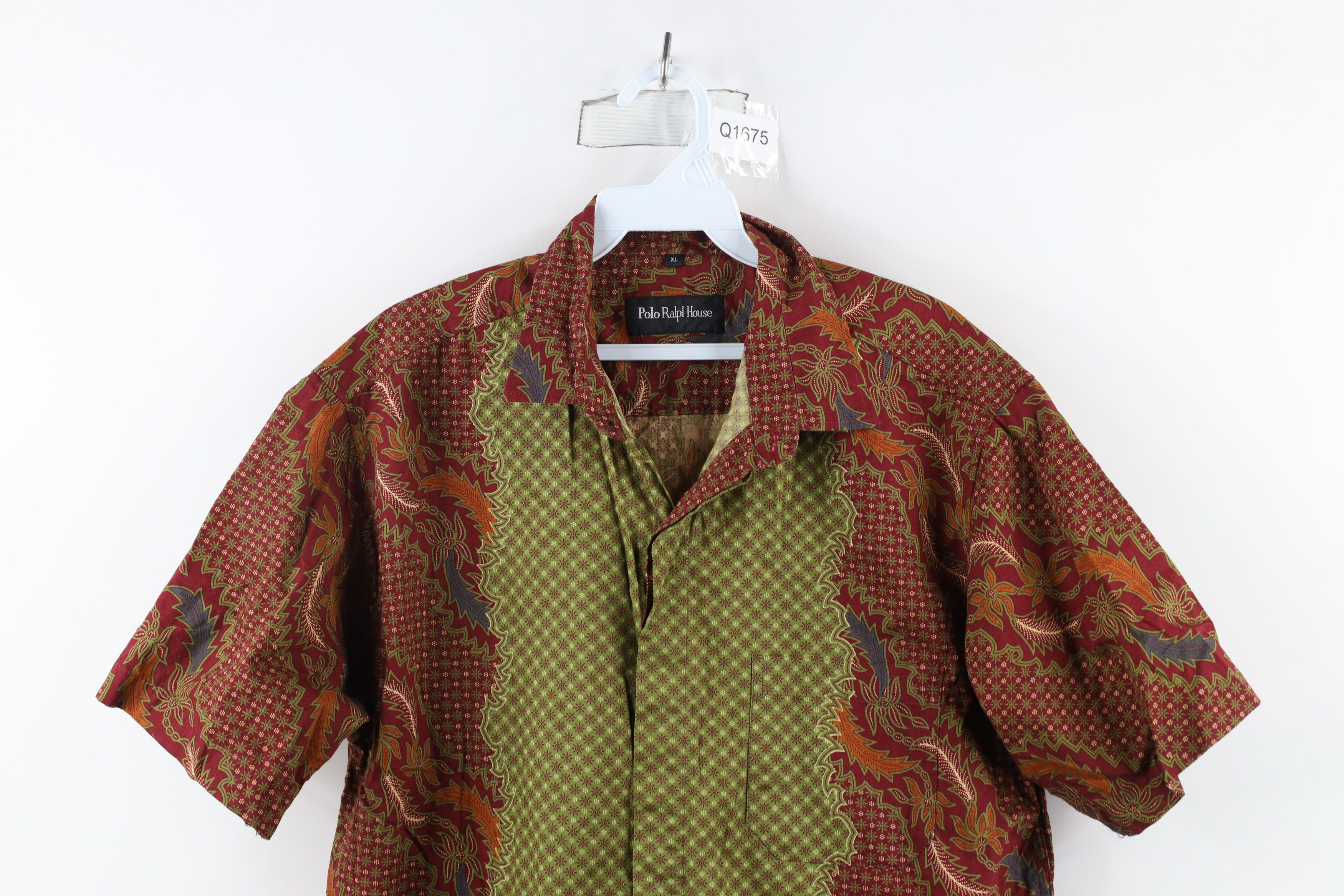 Vintage Vintage 90s Streetwear Paisley Camp Collar Button Shirt Size US XL / EU 56 / 4 - 2 Thumbnail