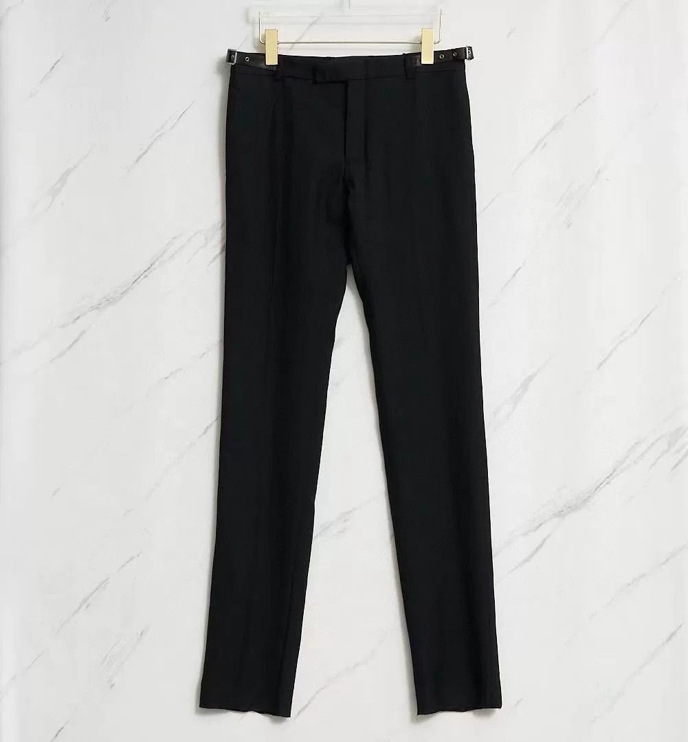 Saint Laurent Paris Saint Laurent Men's Wool Trousers Size US 30 / EU 46 - 1 Thumbnail
