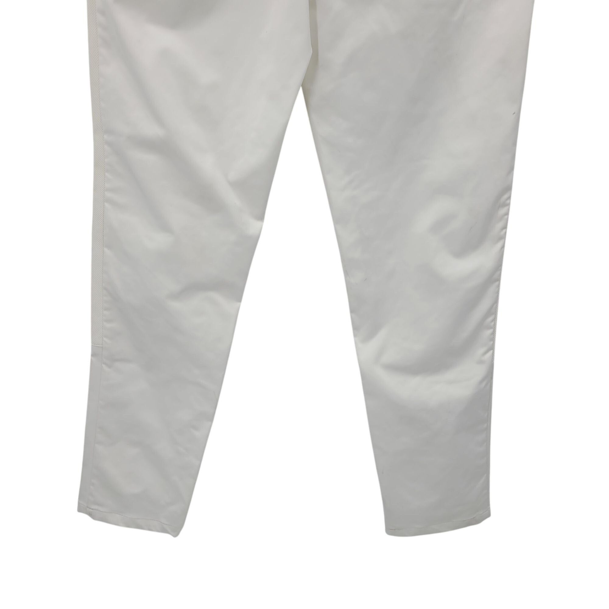 Designer Pink Stitch Athletic White Slim Fit Vented Pants 4 Activewea Size 27" / US 4 / IT 40 - 9 Thumbnail