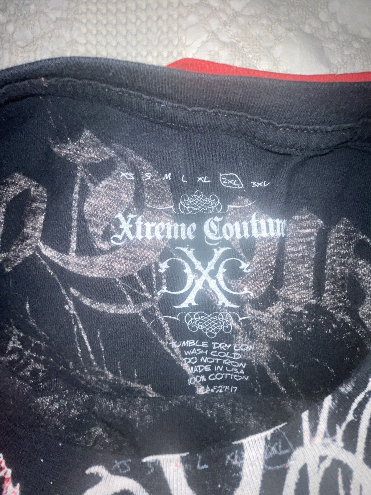 Other Xtreme Couture Graphic Tee Size US XXL / EU 58 / 5 - 3 Thumbnail