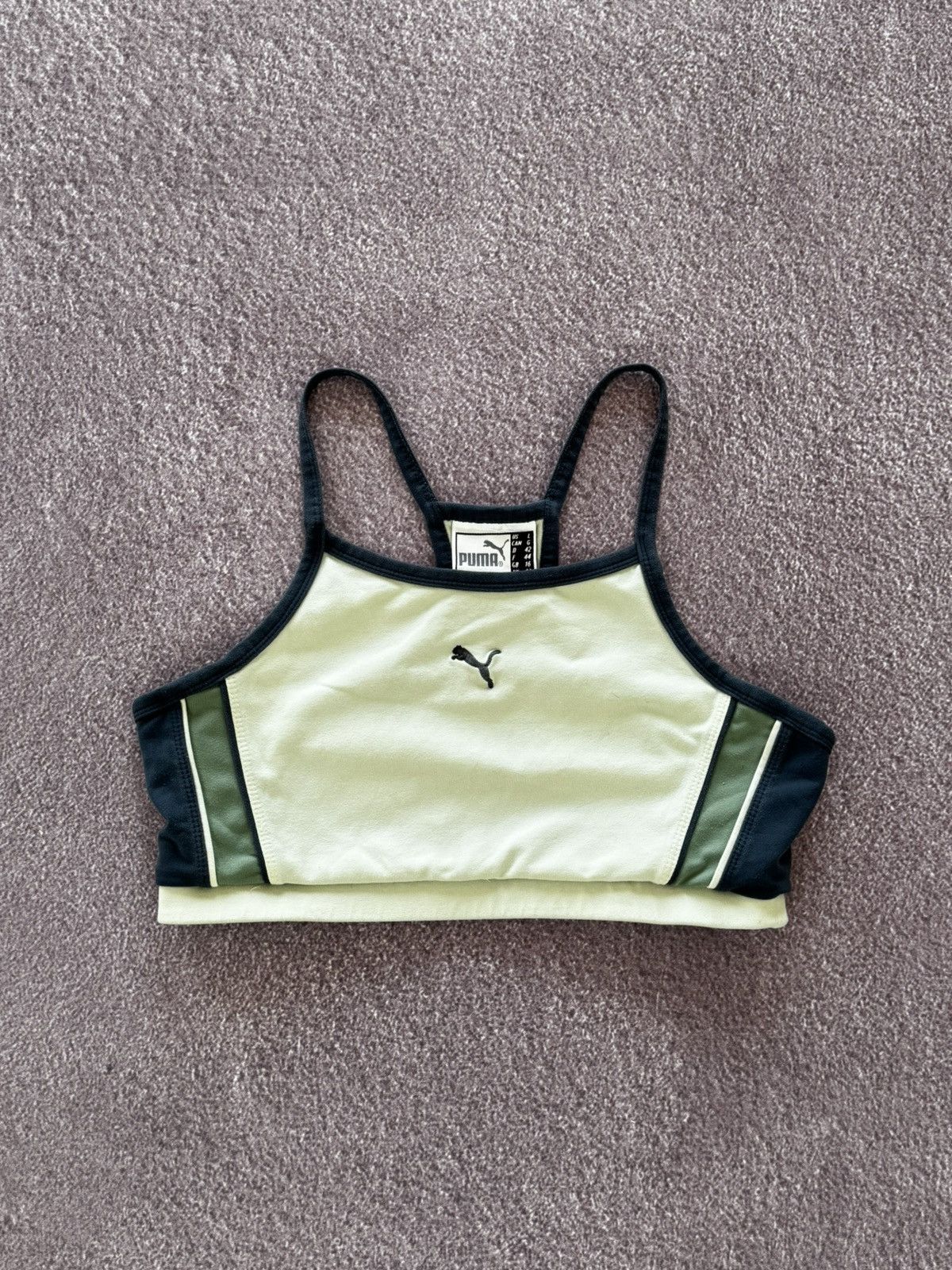 Puma Vintage Puma 00s Aesthetic Unique Crop Top Size L / US 10 / IT 46 - 1 Thumbnail