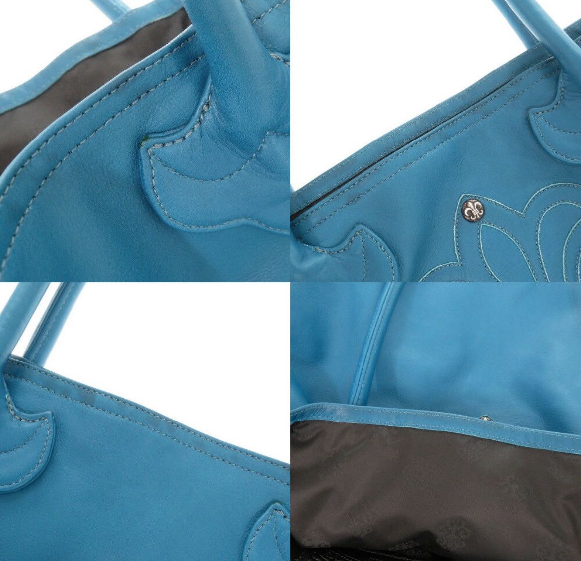 Chrome Hearts Chrome Hearts BS fleur tote bag blue Size ONE SIZE - 9 Thumbnail
