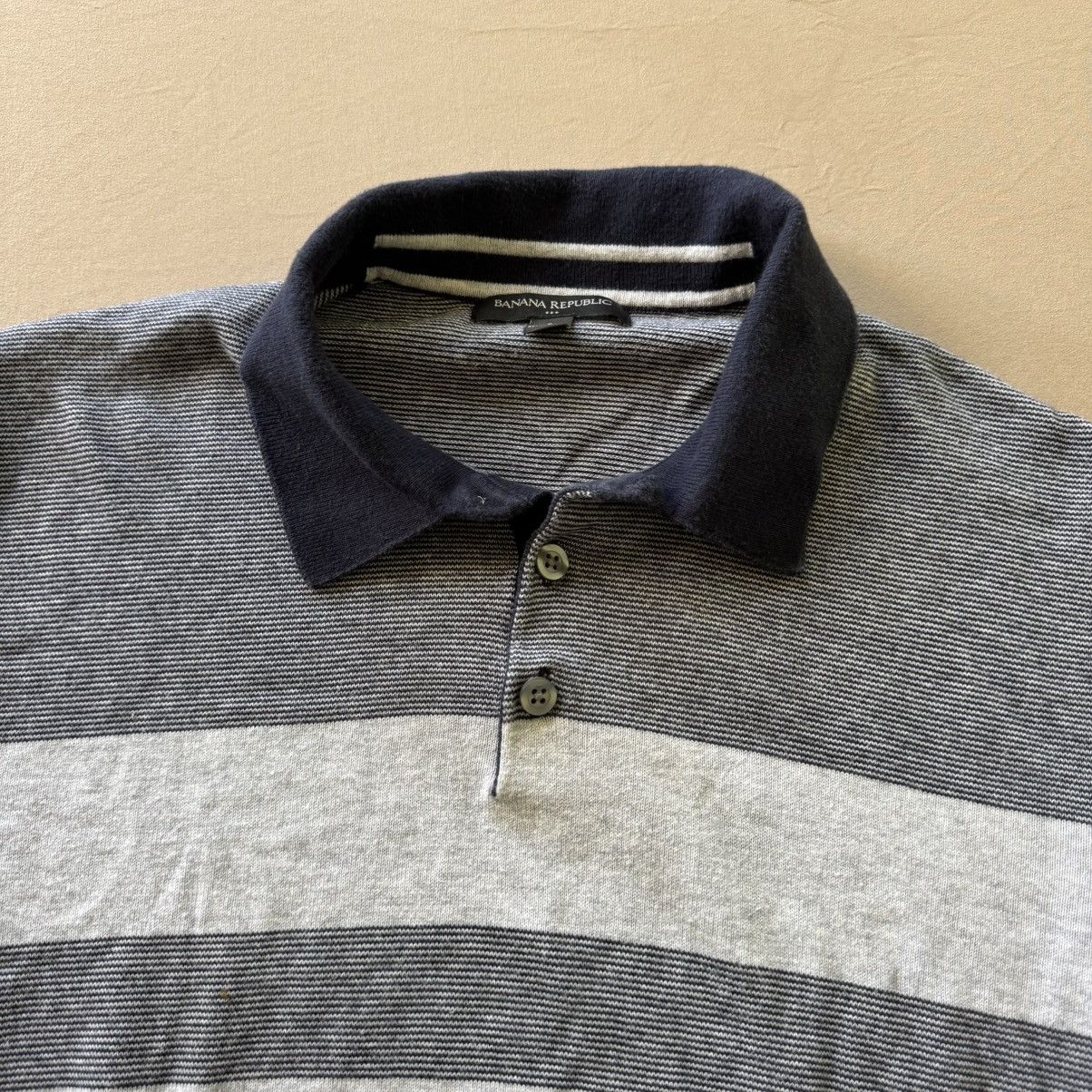 Banana Republic Banana Republic Striped COTTON SWEATER POLO Size US S / EU 44-46 / 1 - 3 Thumbnail