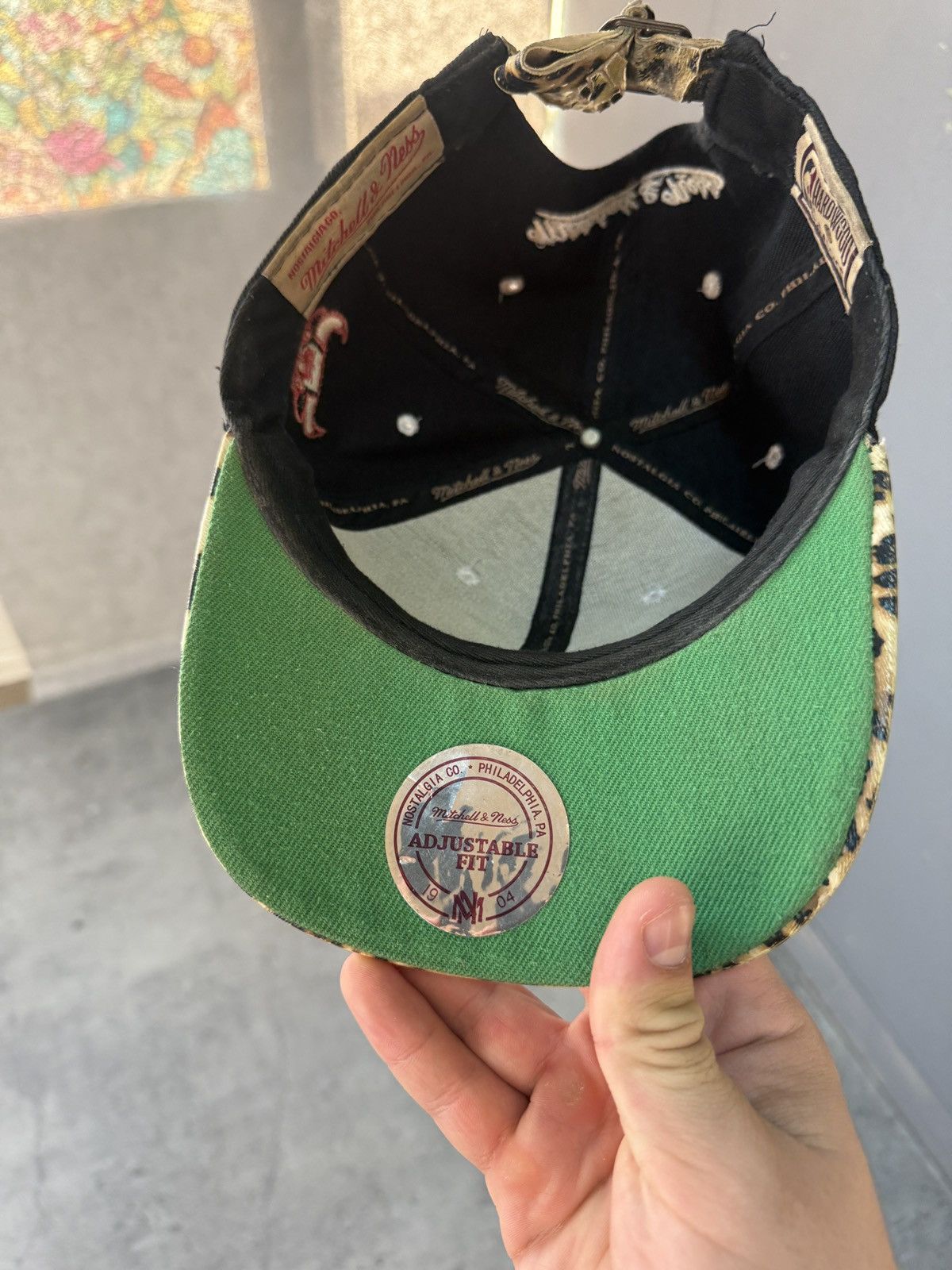 Mitchell & Ness Mitchell and Ness Chicago Bulls Snake Skin Hat Size ONE SIZE - 8 Thumbnail