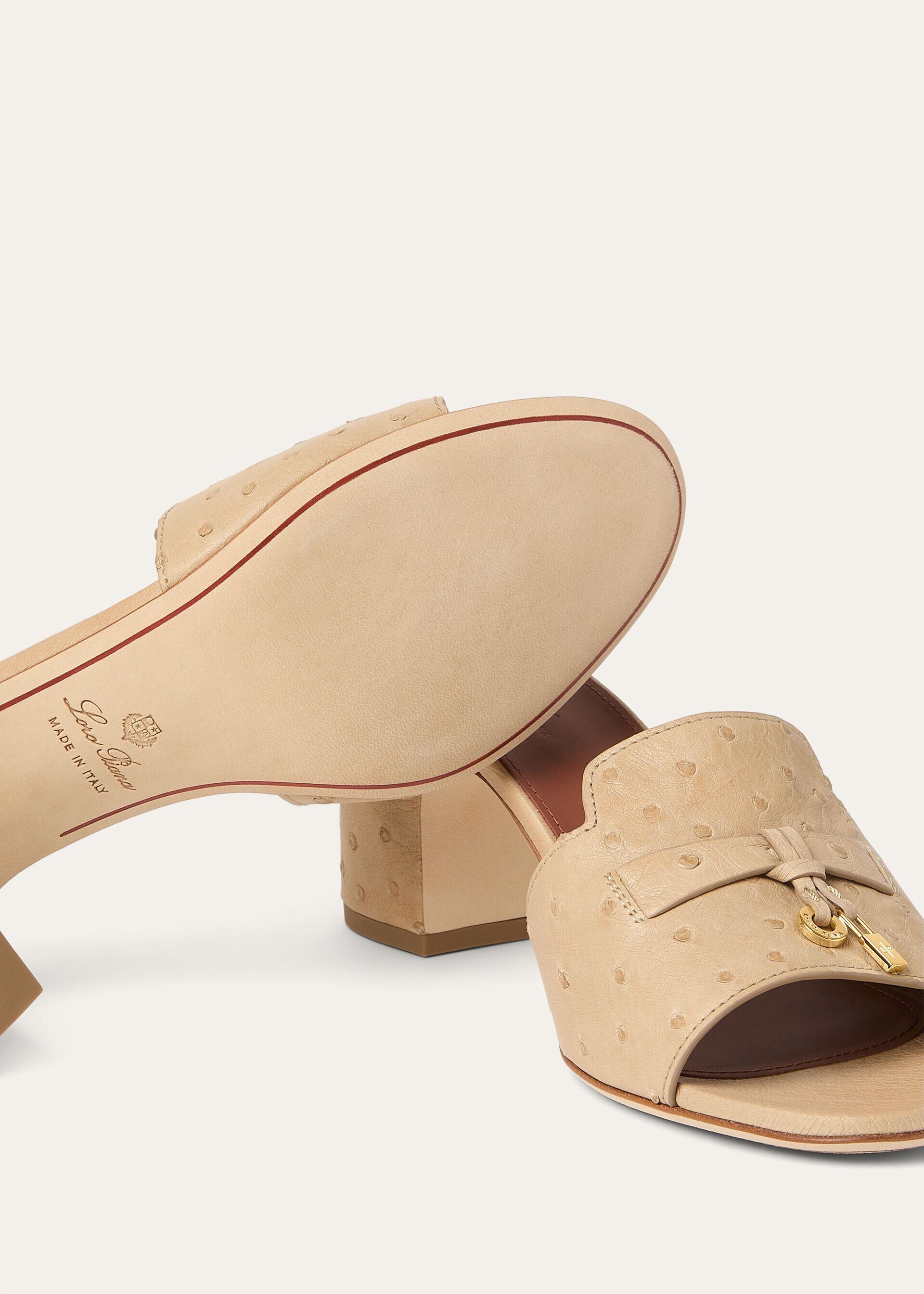 Loro Piana os11x0326 FAL0469 Summer Charms Sandals in Orix/Sun Gold Size US 9 / IT 39 - 4 Thumbnail