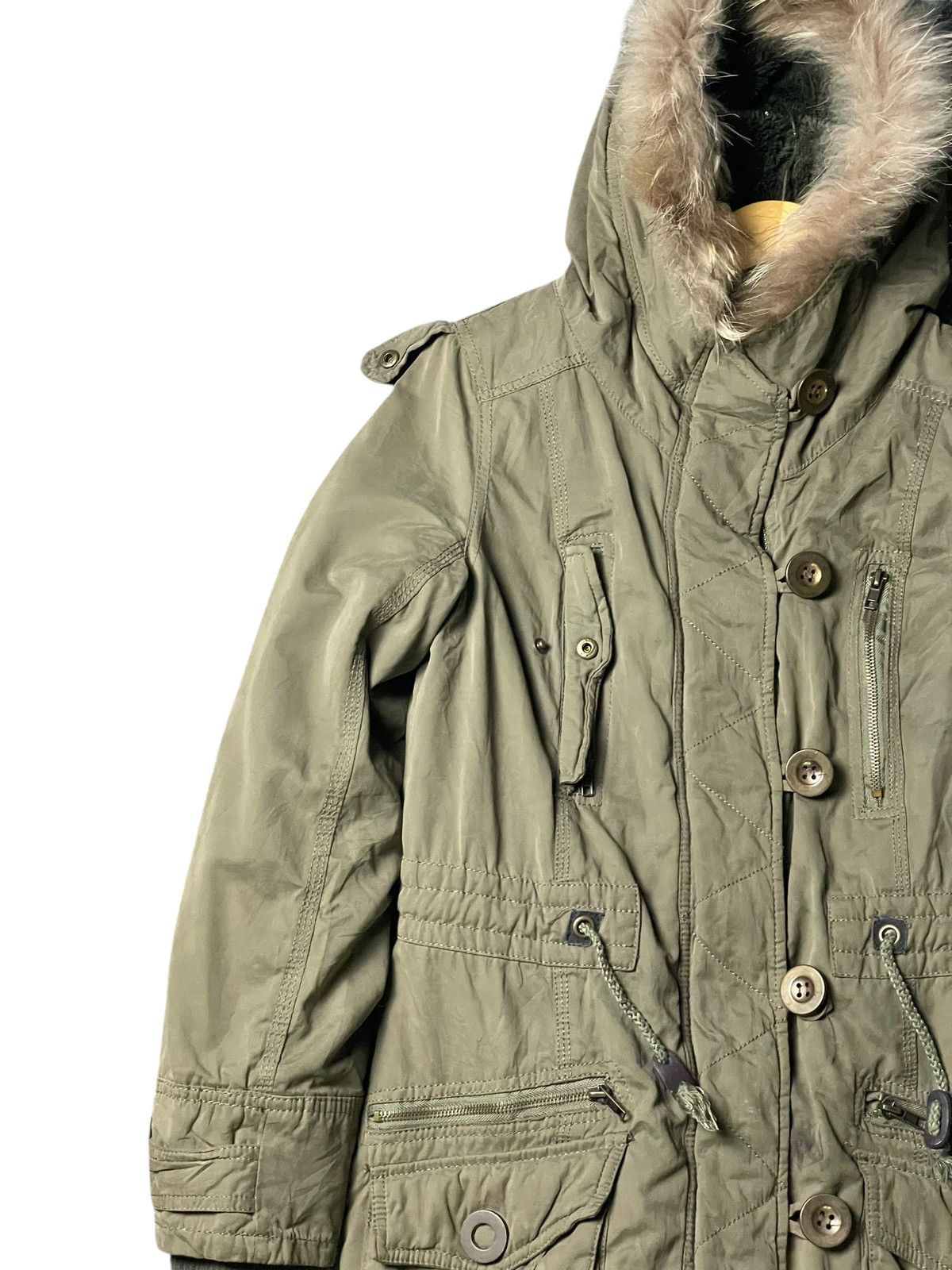 If Six Was Nine Vintage INGNI 1982 Fur Hooded Winter Jacket (96) Size US M / EU 48-50 / 2 - 5 Thumbnail