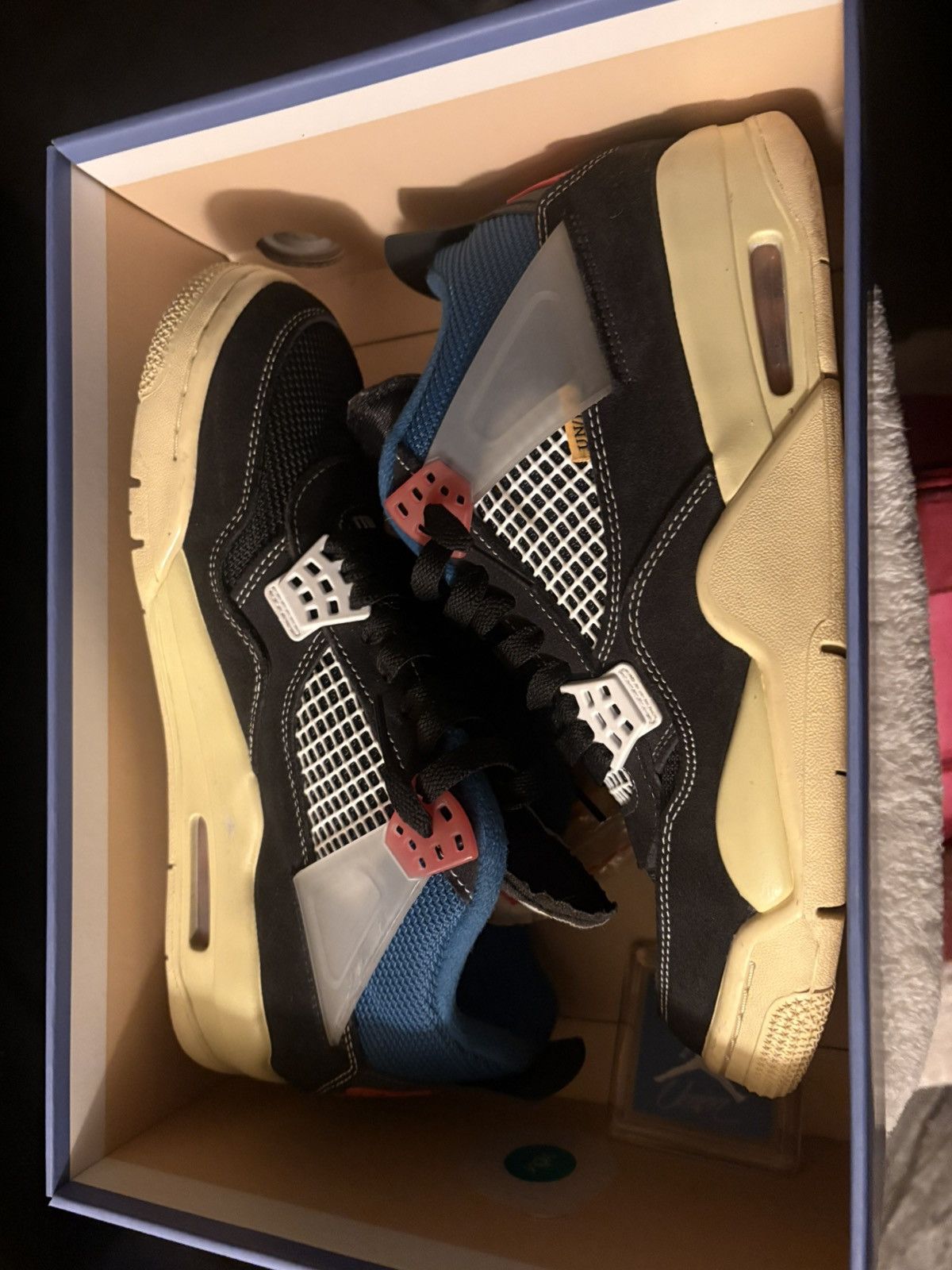 Jordan Brand × Union LA Union la air jordan 4 off noir Size US 9 / EU 42 - 12 Thumbnail