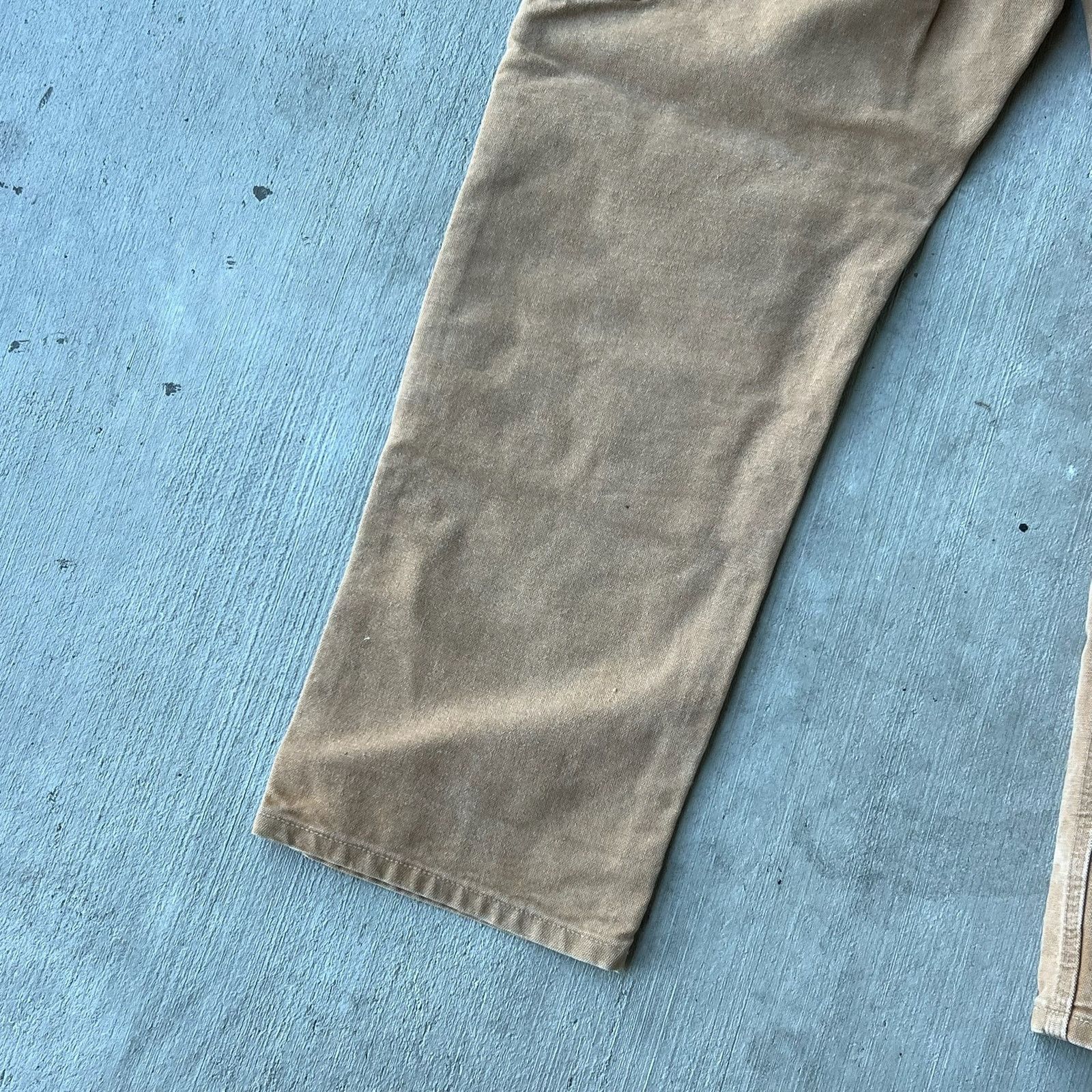 Carhartt × Vintage Carhartt brown double knee work wear carpenter pants Size US 33 - 10 Thumbnail