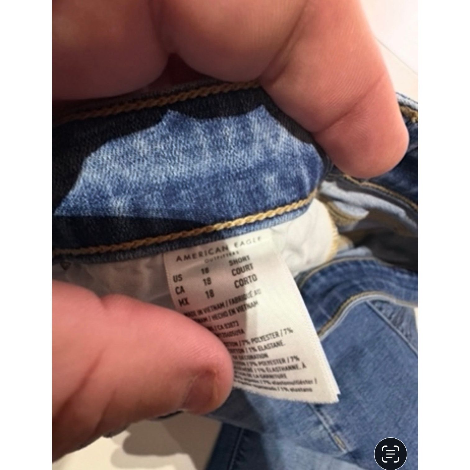 American Eagle Outfitters American Eagle Women’s Size 18 Short Stretch Flare Jeans Size 40" / US 18 - 11 Thumbnail