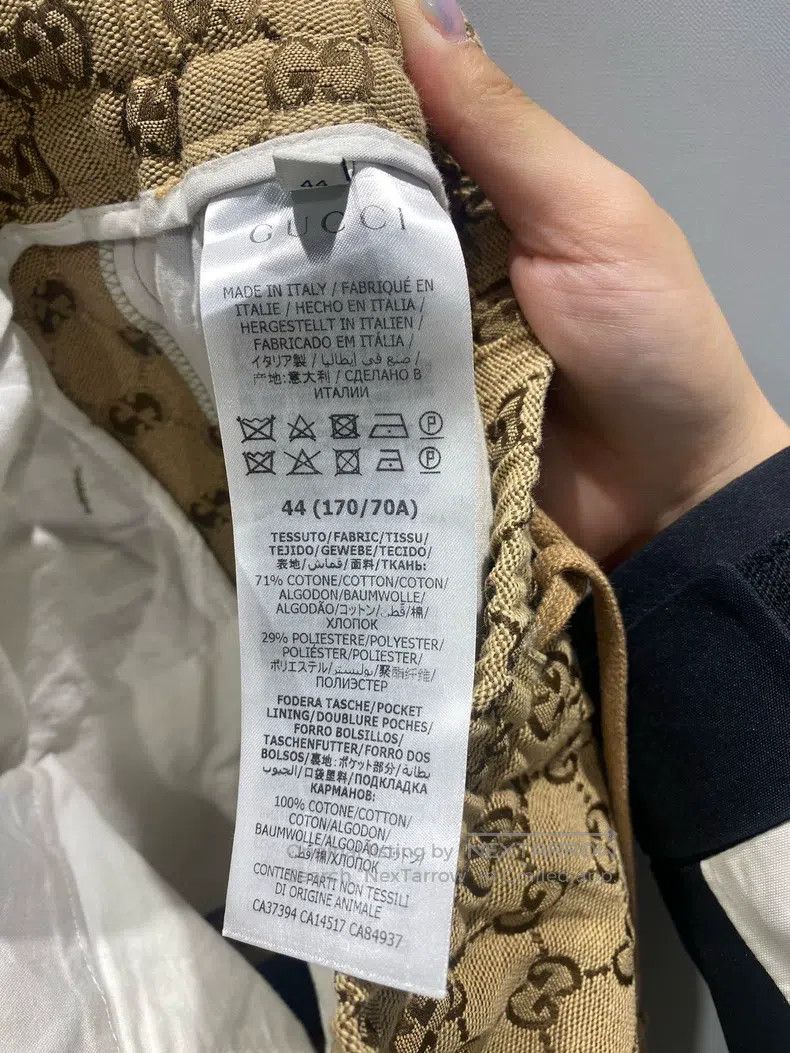 Gucci Gucci Solid colour full-print old-fashioned straight casua Size US 28 / EU 44 - 4 Thumbnail