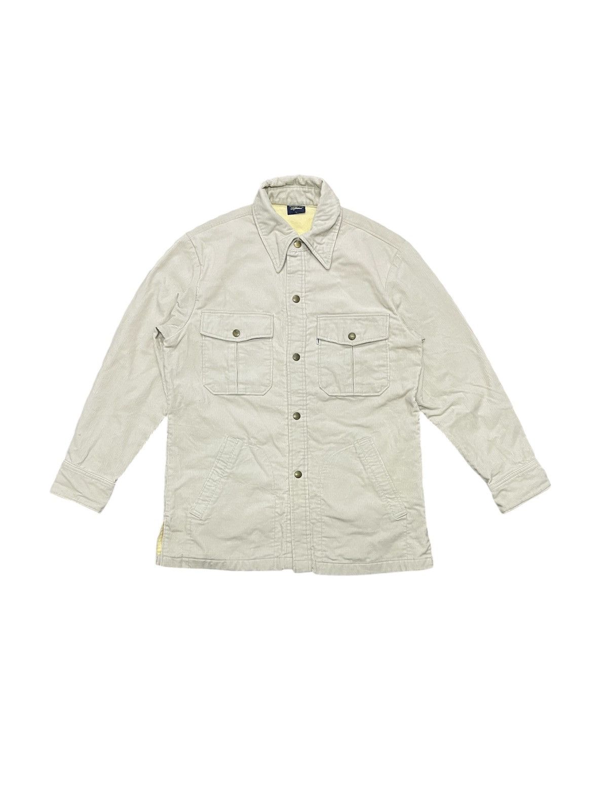 Big John 90s BIG JOHN CORDUROY WORKER BUTTON JACKET Size US L / EU 52-54 / 3 - 1 Thumbnail
