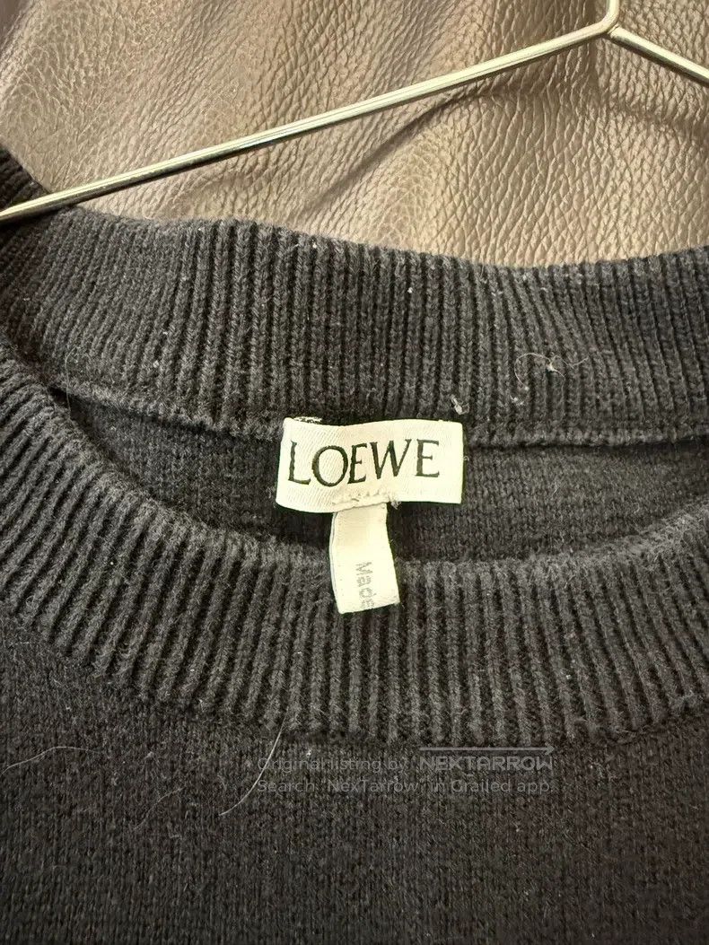 Loewe Loewe Black knitted sweater Size US XL / EU 56 / 4 - 3 Thumbnail