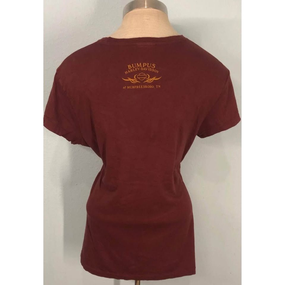 Harley Davidson × Vintage VTG 2009 Harley Davidson Shirt Large Women TENNESSEE Size L / US 10 / IT 46 - 3 Thumbnail