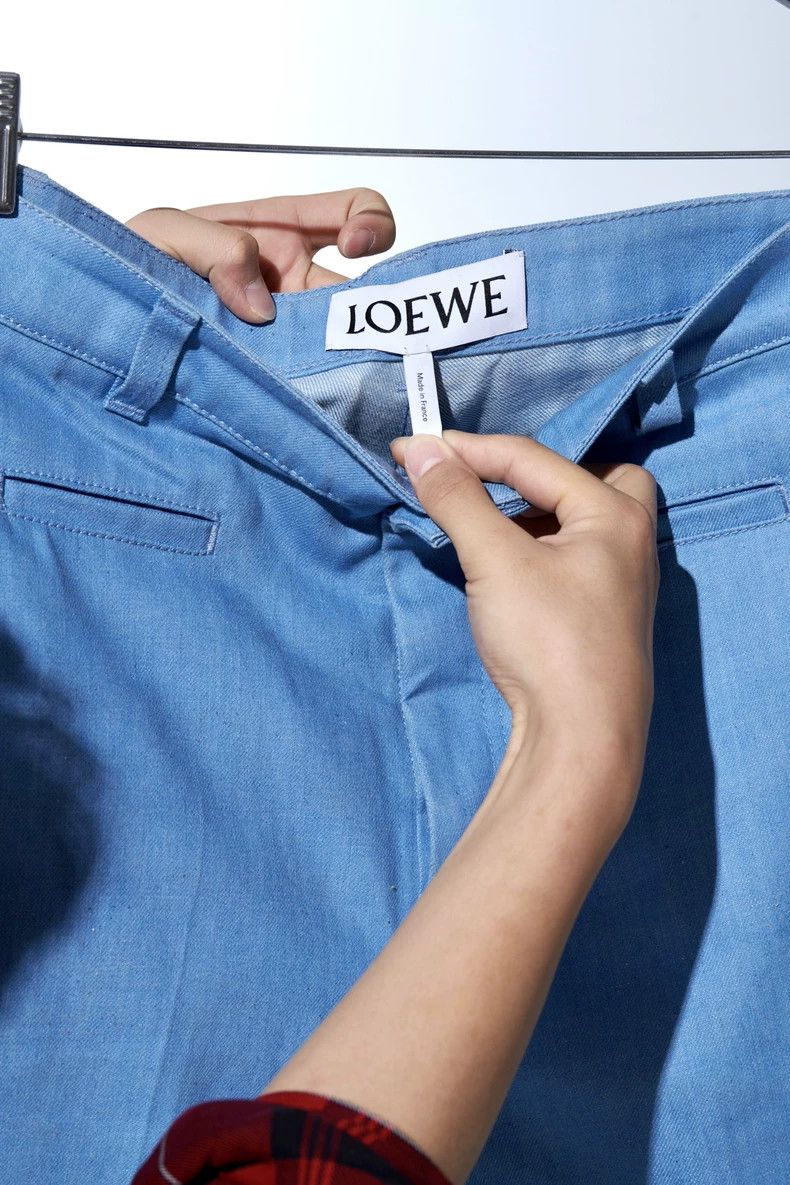 Loewe LOEWE Blue jeans Size 25" / US 0 / IT 36 - 4 Thumbnail