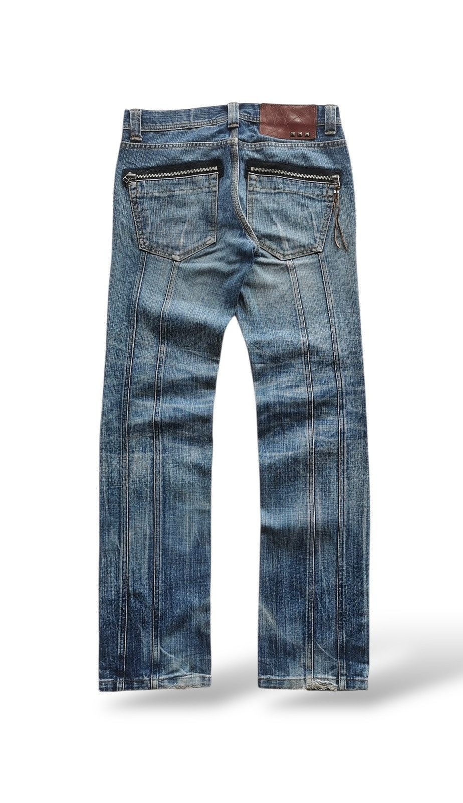 Japanese Brand Avantgarde Gogmagog Studded Jeans Size US 32 / EU 48 - 2 Thumbnail