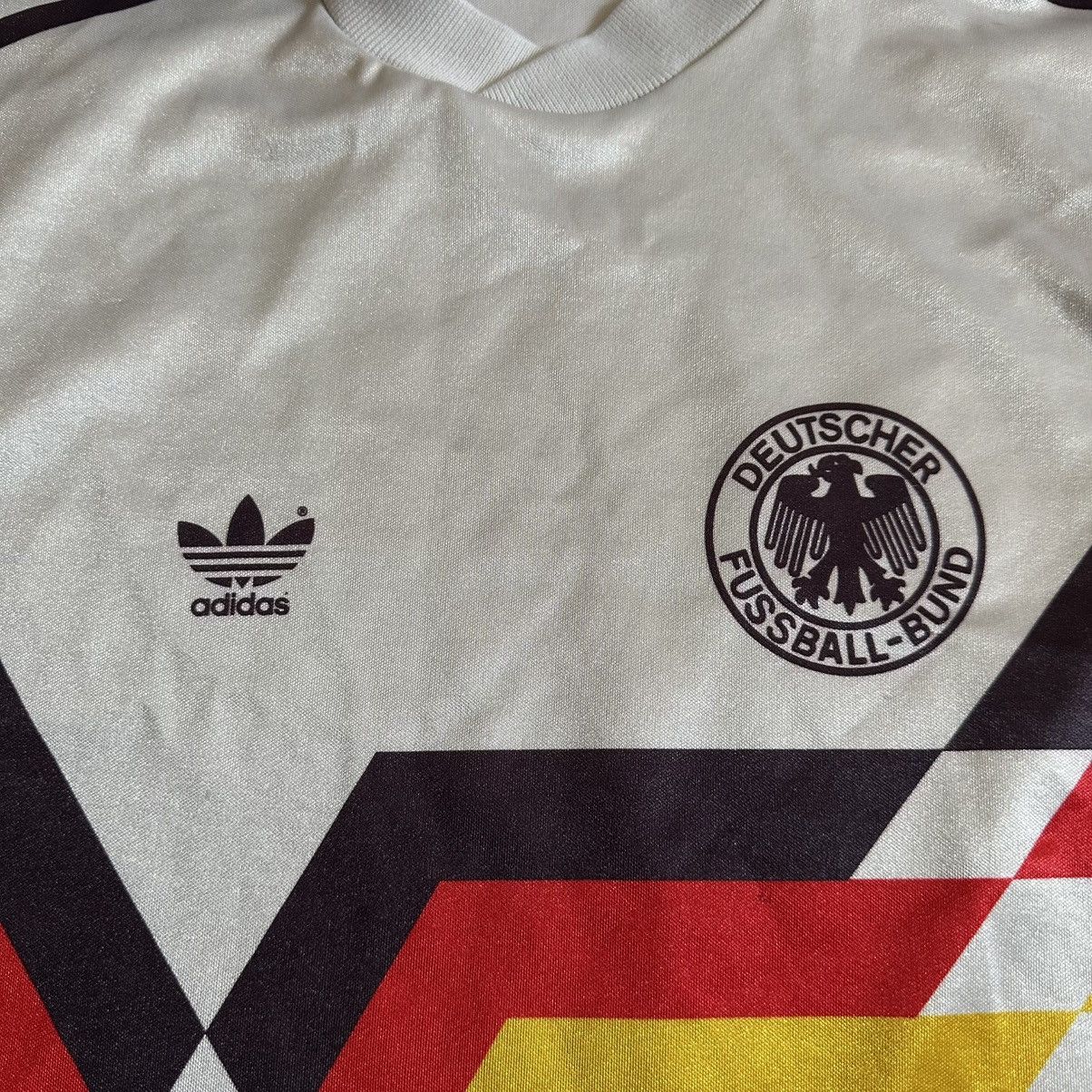 Adidas × Vintage Germany 1988 - 1990 Home football Adidas vintage shirt Size US S / EU 44-46 / 1 - 4 Thumbnail