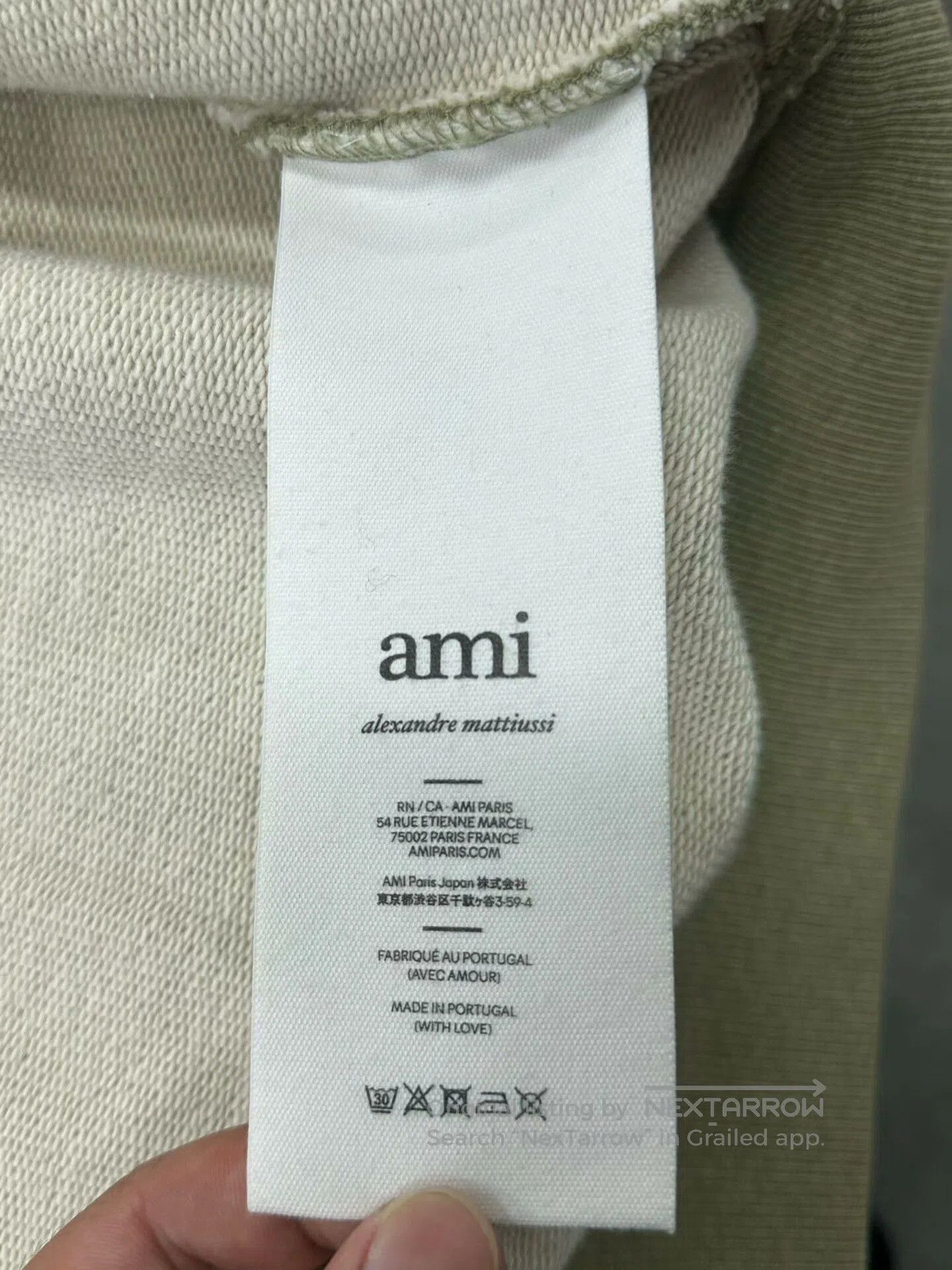 Sebastien Ami Ami Paris Green Hoodie with Heart Embroidery. Size US M / EU 48-50 / 2 - 4 Thumbnail