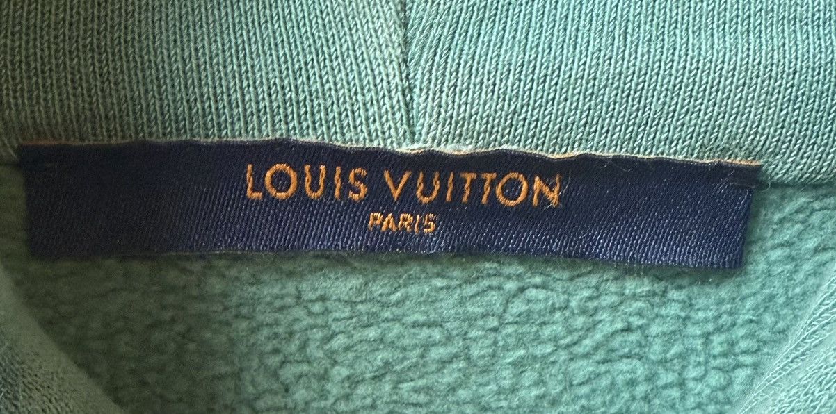 Louis Vuitton Louis Vuitton Embroidered Signature Ocean Hoodie XL 🔥 Size US XL / EU 56 / 4 - 5 Thumbnail