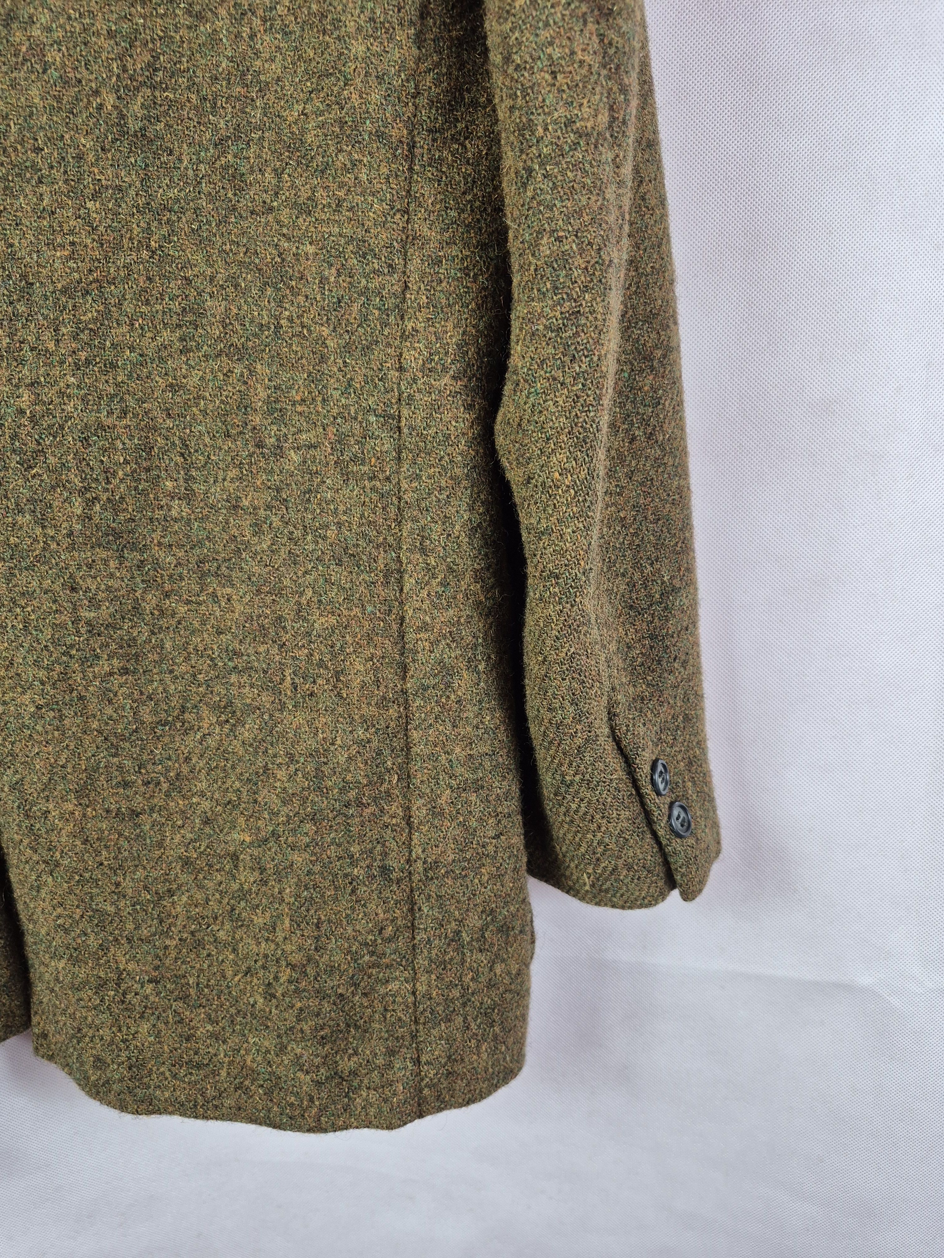 Harris Tweed 🔥 Harris Tweed Hand Woven Light Weight Suits Blazer Coat Size 40R - 9 Thumbnail