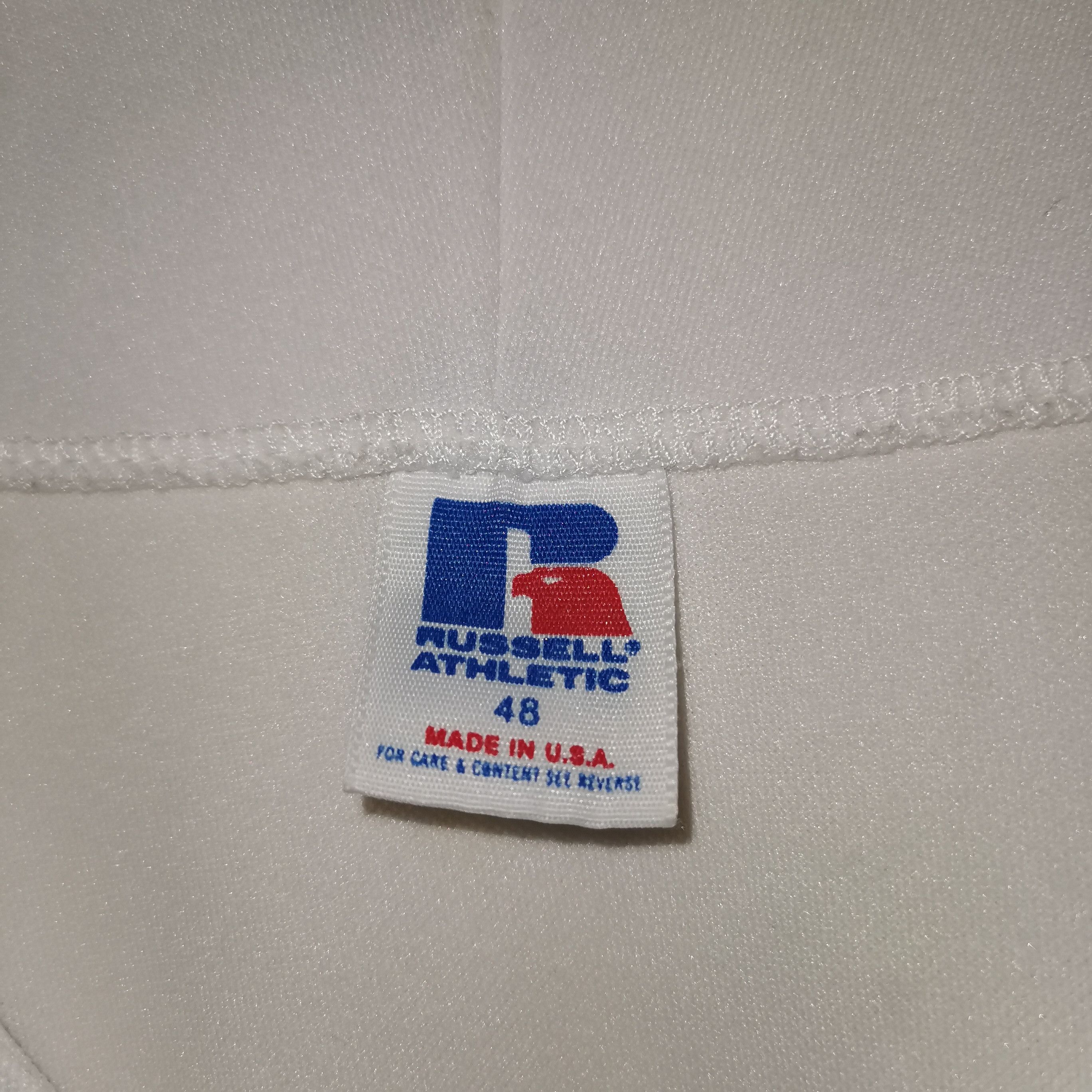 MLB RARE VINTAGE TAMPA BAY DEVIL RAYS 90s RUSSELL 48 XL BLANC Size US XL / EU 56 / 4 - 8 Thumbnail