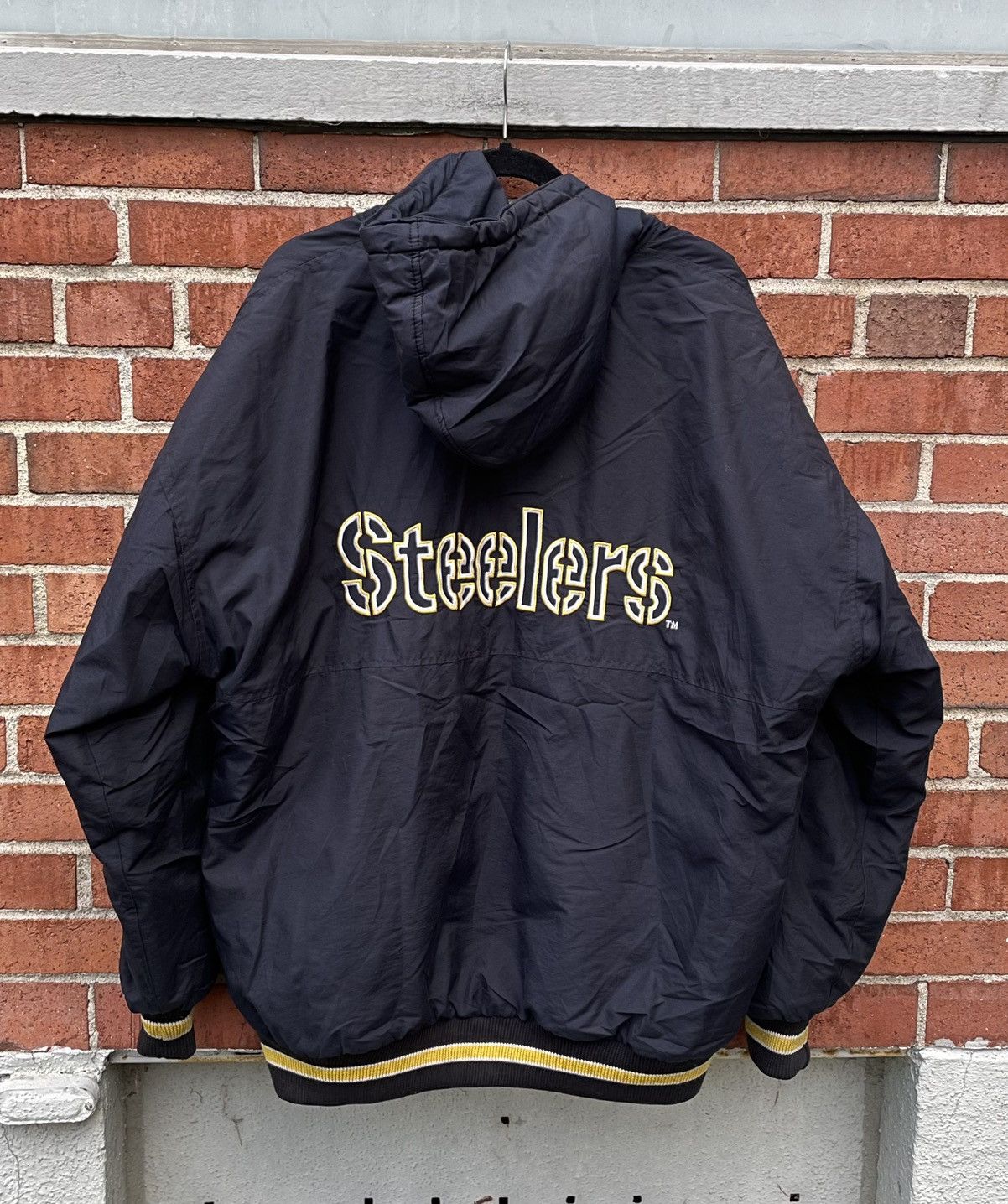 Starter Vintage 90s Pittsburgh Steelers Starter Jacket Puffer NFL Size US XL / EU 56 / 4 - 6 Thumbnail