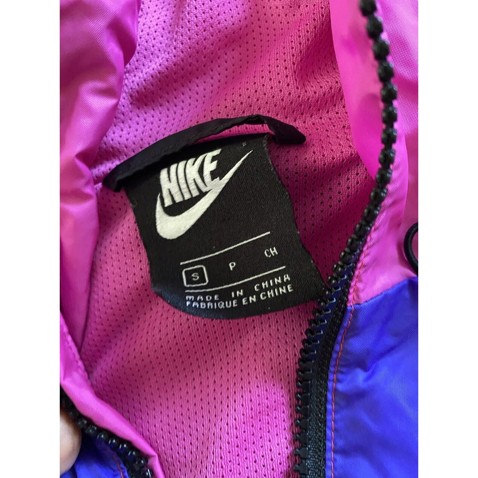Nike Nike Jacket Mens S Purple Blue Red Sportswear Heritage Size US S / EU 44-46 / 1 - 3 Thumbnail