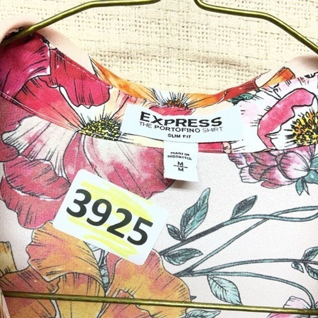Express Express Portofino Slim Fit Button Up Shirt Women Size M Size M / US 6-8 / IT 42-44 - 2 Thumbnail